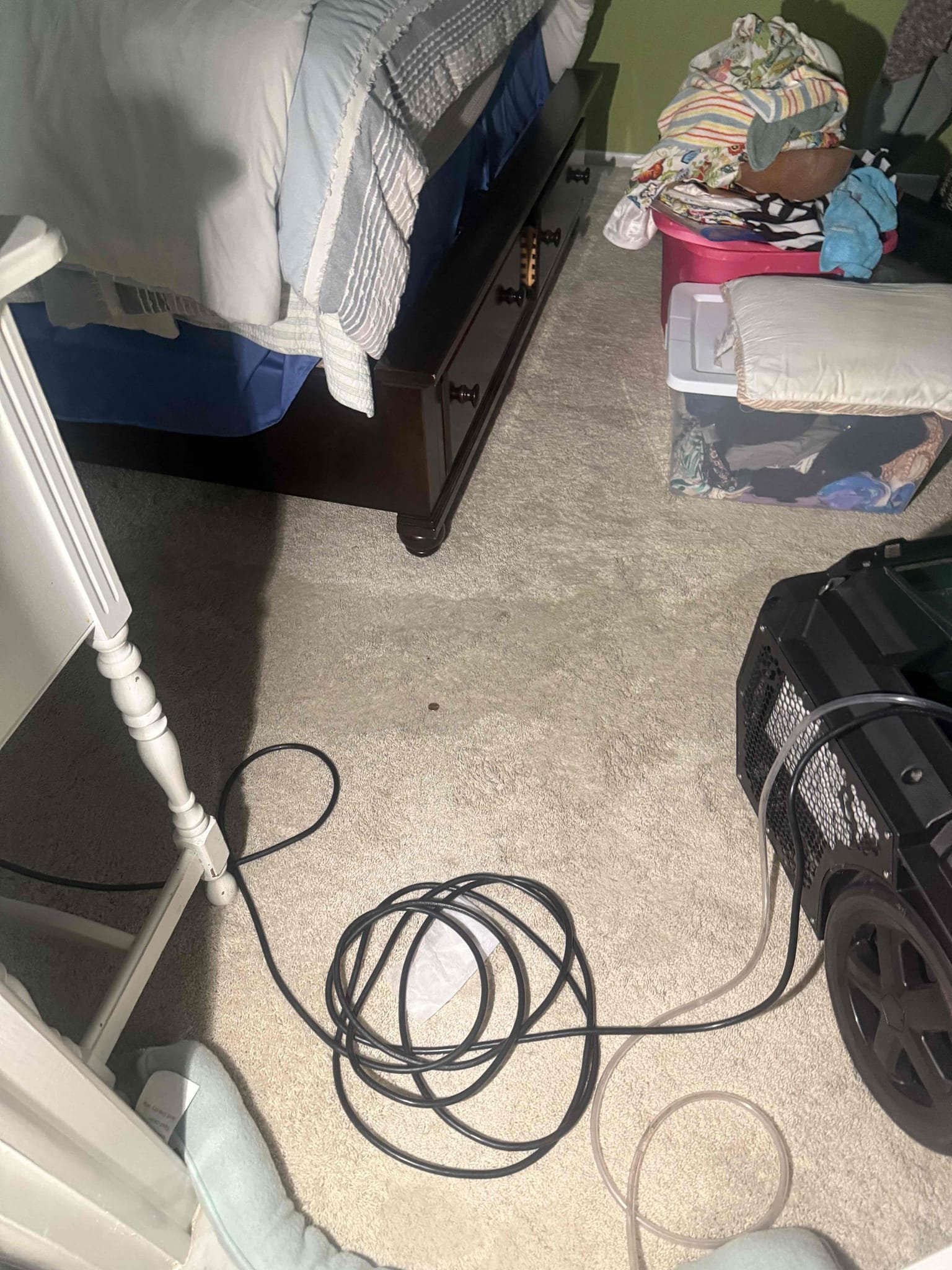 Arrived to home for flooded home. Upon inspection saw that entire home had saturated floor. Customer had called insurance company and a restoration company was here to find out where leak is coming from. Township came to turn off water and meter was spinning when nothing was on. From all information I collected it seems like leak is coming from slab. Could not give options today. Gave allstates customer number to see if they can move forward with us. We will be coming back to further diagnose once we have more information. 59 diagnostic fee waived. Arrived to home for flooded home. Upon inspection saw that entire home had saturated floor. Customer had called insurance company and a restoration company was here to find out where leak is coming from. Township came to turn off water and meter was spinning when nothing was on. From all information I collected it seems like leak is coming from slab. Could not give options today. Gave allstates customer number to see if they can move forward with us. We will be coming back to further diagnose once we have more information. 59 diagnostic fee waived.