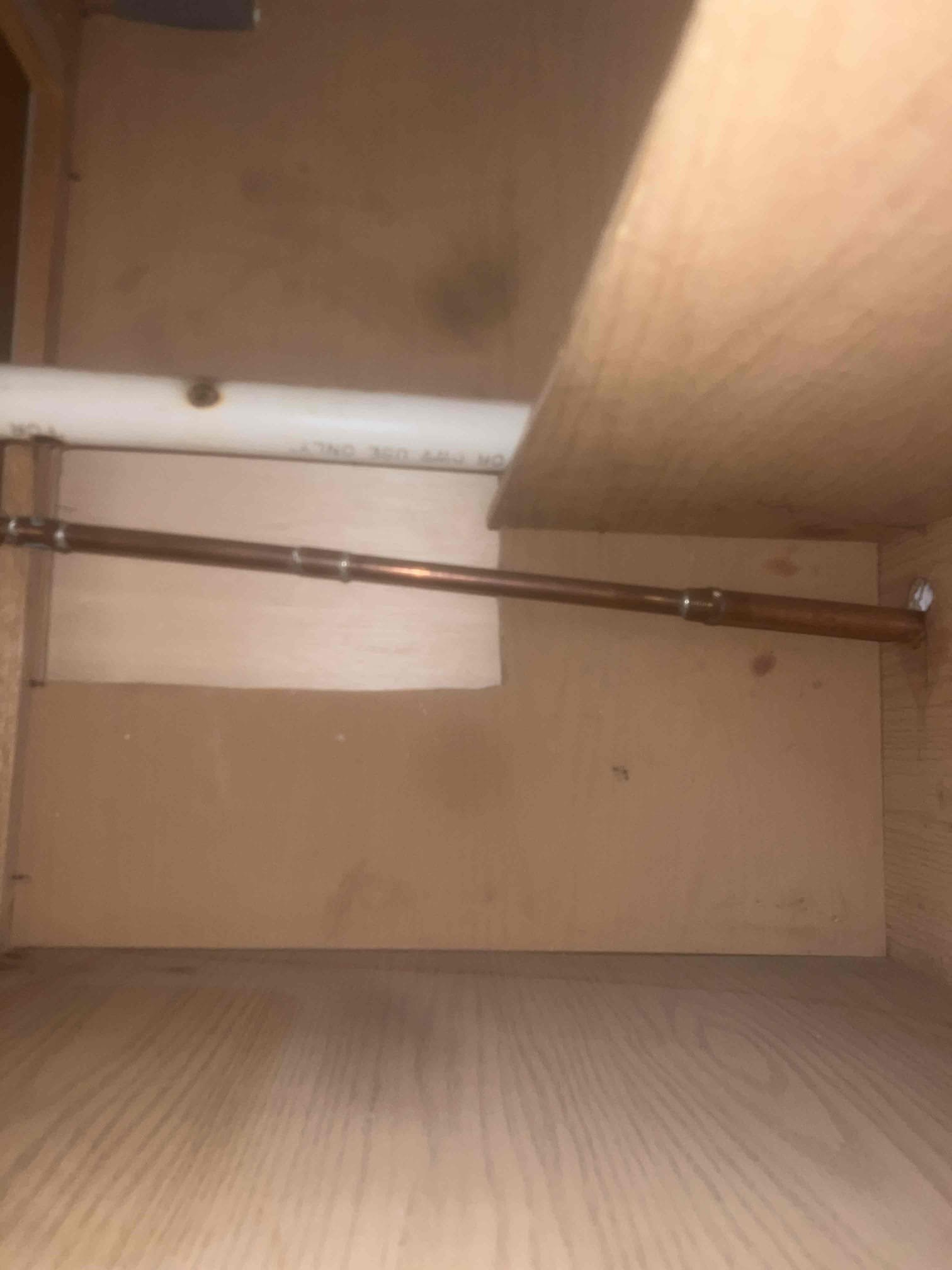 Arrived on site client stated his hose bib was not working properly and it’s spinning. Upon inspection I looked under the kitchen sink and noticed thier are shark bite fittings and the hose bib is connected to a shark bite tee which is why it is able to spin. Offered options to repipe and replace all shark bite fittings with pro press and to replace hose bib with new shutoff valve. Client would like to only replace hose bib at this time. When done I tested for leaks. There are no leaks at this time. Client has one year parts and labor warranty.