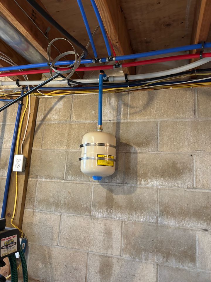 Replaced tub spout, and expansion tank. Bayville, NJ 08721