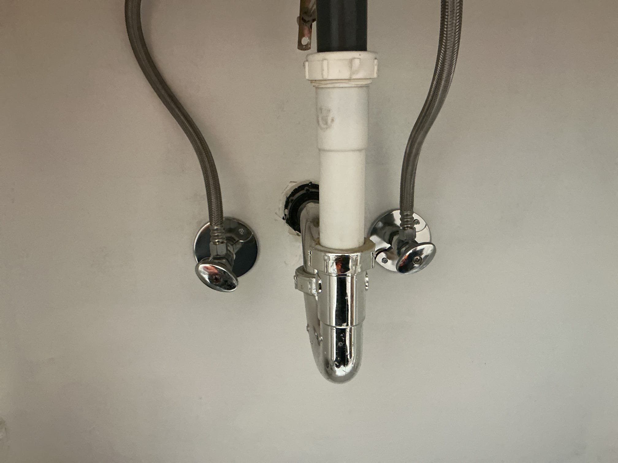 Arrived to the home, customer states very small leak under the bathroom sink, I discovered that the supply lines for the faucet were leaking. After being a customer of MyGuy Plumbing for many years, with never being a member I proposed to the client to become apart of the MyGuy Plumbing membership club. I replaced the supply lines and checked for leaks. There are no leaks at this time.

*Client is now a member.