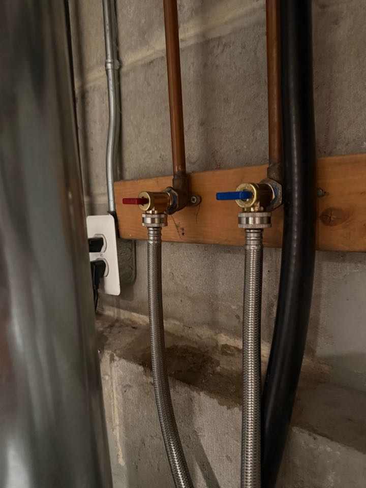 New laundry valves and supply lines bayville nj