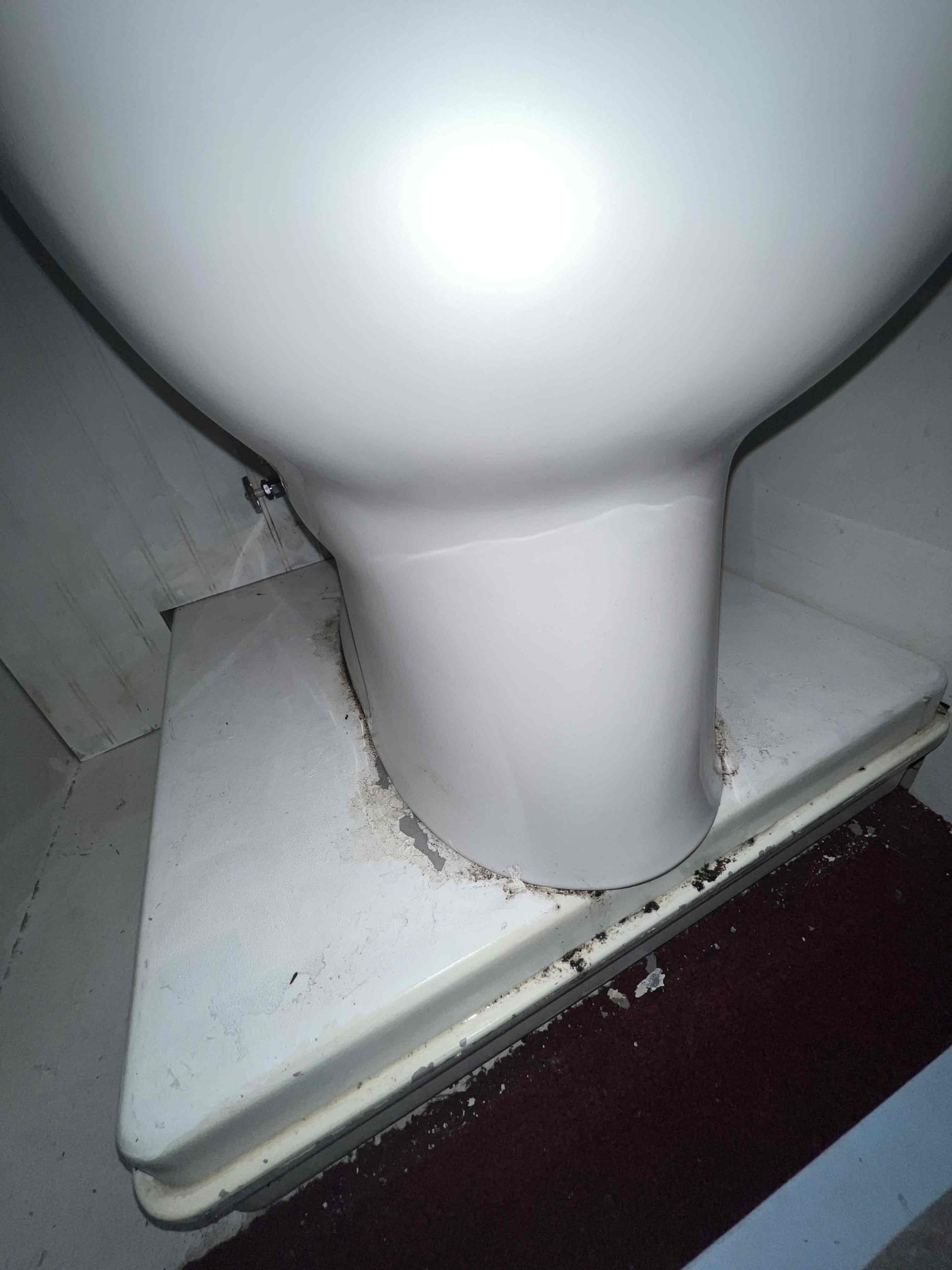 Arrived on site client stated his basement toilet is leaking from the base and would like an estimate for whole home filtration. Made customer aware that there would be an extra charge if flange needs to be repaired. Gave estimates for whole home filtration and pull and reset. Client would like all work to be done in one day.