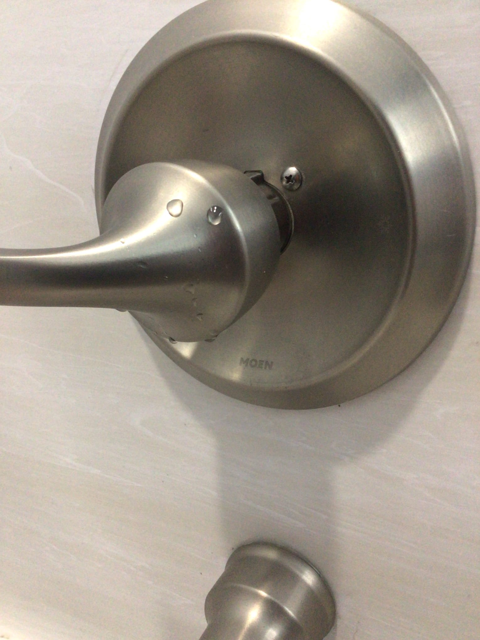 Arrived on call client stated their shower diverter wasn’t getting warm or hot enough again since we’ve replaced the cartridge in August 2025. Upon inspection shower diverter seems to be getting warm enough in the middle and hot enough when turned all the way to the left. 