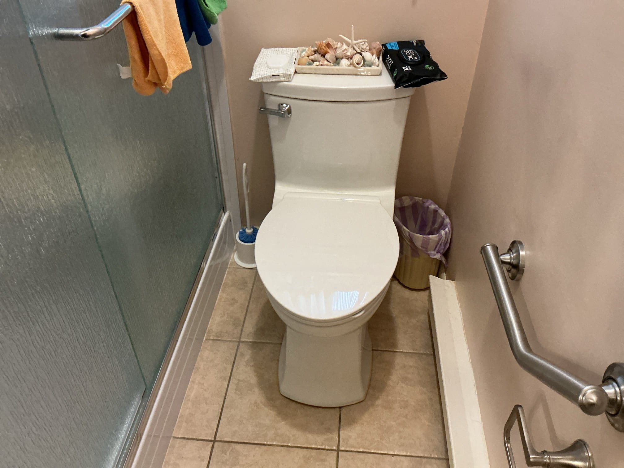 A month ago we had installed a brand new vormax Townsend toilet with the appropriate seat, I arrived today because the seat was loose and falling off the toilet. After I removed the seat I discovered that it was not installed correctly from the initial install. I took apart the seat, cleaned the toilet surface and reinstalled the seat correctly. I showed client how to properly remove the seat as well. The seat is not secured and working properly.