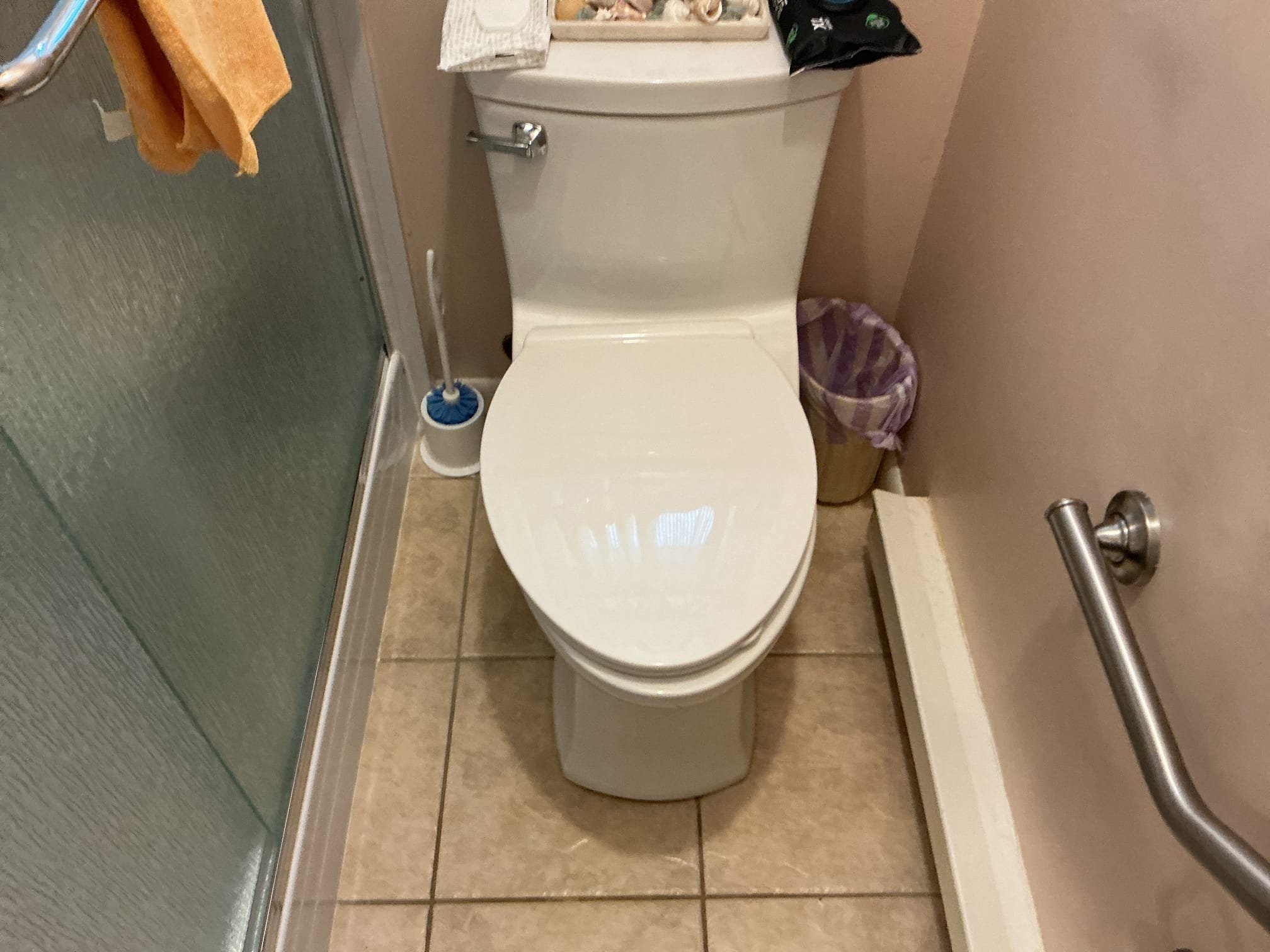 A month ago we had installed a brand new vormax Townsend toilet with the appropriate seat, I arrived today because the seat was loose and falling off the toilet. After I removed the seat I discovered that it was not installed correctly from the initial install. I took apart the seat, cleaned the toilet surface and reinstalled the seat correctly. I showed client how to properly remove the seat as well. The seat is not secured and working properly.