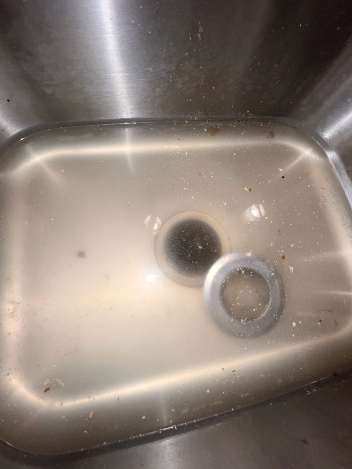 Clogged kitchen sink in Toms River NJ