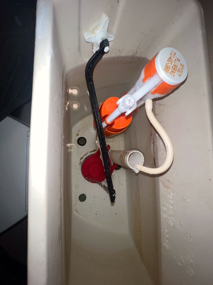 Toilet rebuild in Morganville NJ