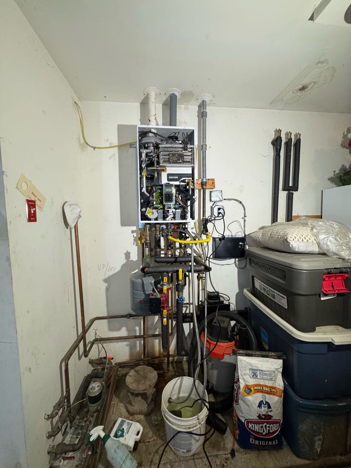 Annual service on Navien NCB combi