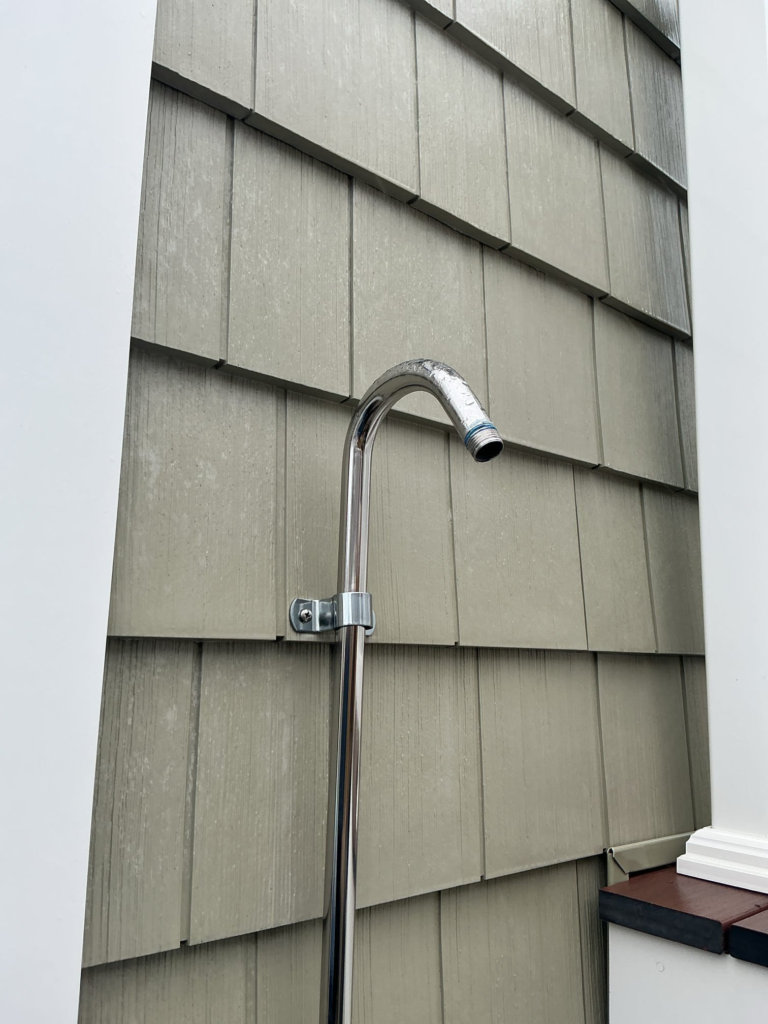 Hardness 2
Ph 8.0
Chlorine 1ppm
Pressure 55psi

Annual plumbing inspection completed.

After a very through evaluation and inspection of the homes plumbing only issue I have located is a minor code violation under the kitchen sink, being as that there is no vent under the sink. I will leave estimate to add a vent under the sink. I also cleaned the pop up assembly under the lave sink for the client.

Client requested to have their outdoor rinse station winterized for the season.
Located shut off valves and boiler drain valve under the home.
Introduced pressurized air to blow out the system.
With all the water out, I next disconnected the shower head and drain plug for the client and left them on site.