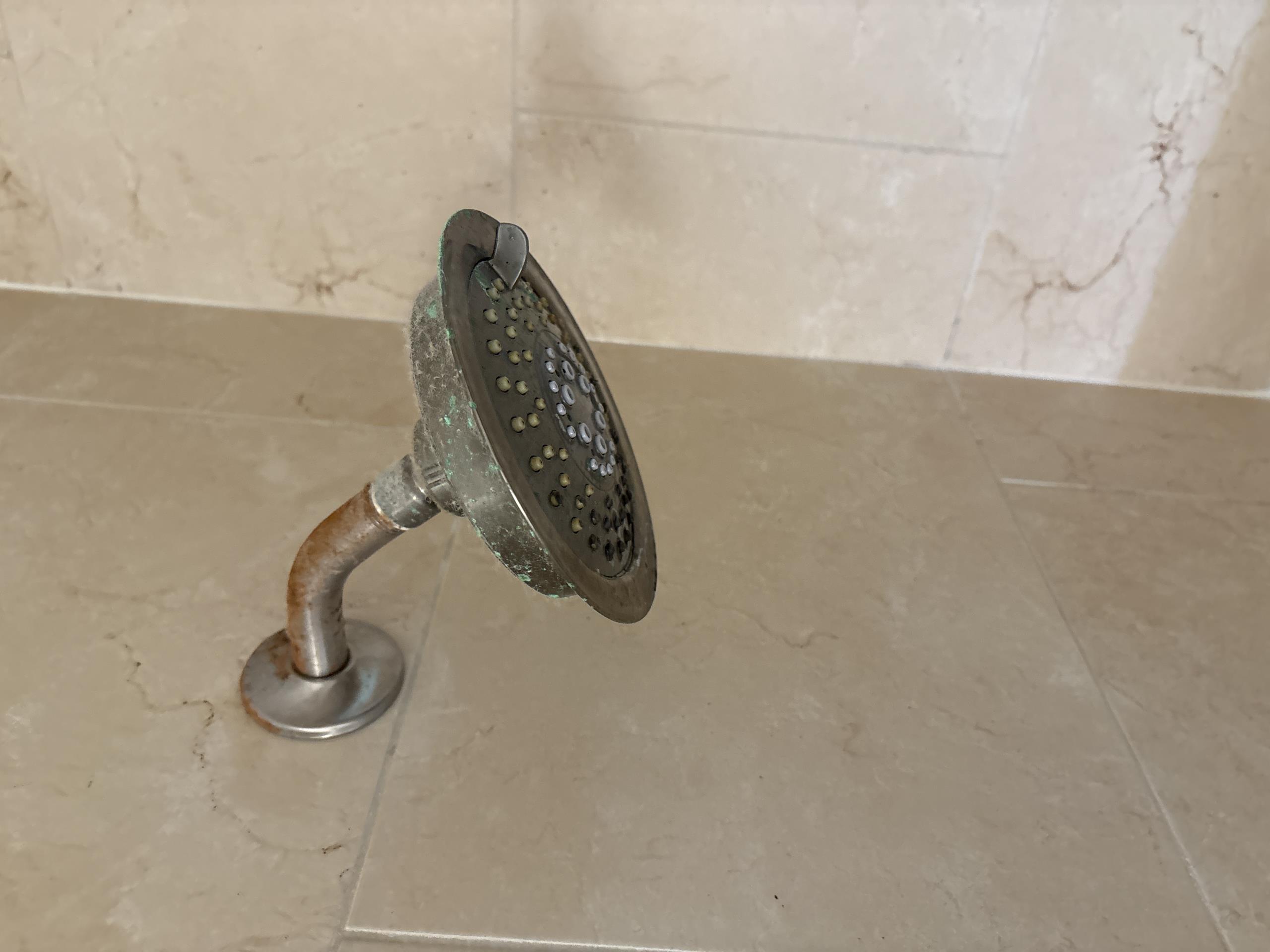 Arrived to home for customer supplied toilet and cartridge. Upon inspection found toilet pulled and new toilet ready to be installed. Customer also had cartridge on site. Still gave options for us to supply material. Customer would like to get other estimates but we will credit 59 dollars towards any option if they choose to call back.