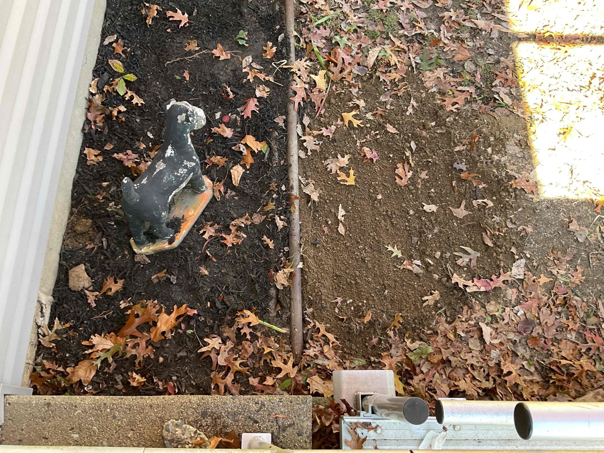 Arrived on site performed spot repair and found that the entire line is of asbestos piping and recommend replacement of  sewer line but customer is considering selling the home so she would not like to move forward with the work at this time. Installed new piping attached to existing cast iron and asbestos tested all work and there appears to be no leaks at this time. Collected payment.