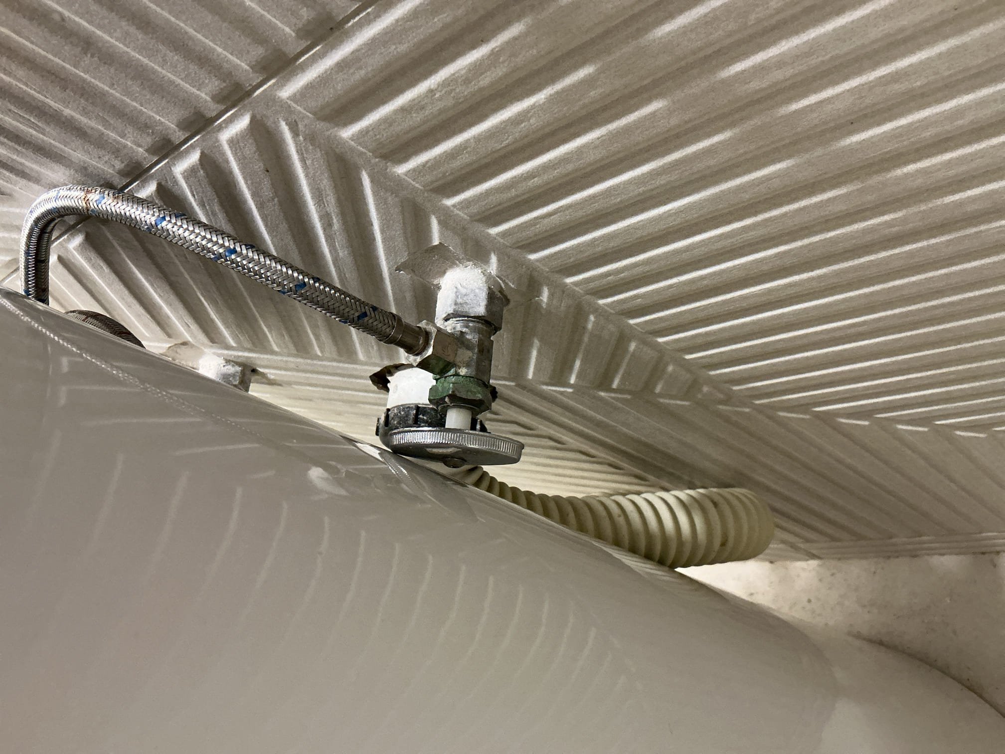 Hardness 3
PH 8.1
Chlorine.3ppm
Pressure 65psi

Annual plumbing inspection and boiler start up

During the inspection, discovered all shut off valves within the home work and none of the toilets failed the dye test. Only issue I located was the vanity/free standing lav sink has an illegal, simple drain accordion style p trap. Due to spacing, the only real way to fix this would be to replace the sink and install a normal vanity. Will leave quote for a new vanity install.

Vacuumed out boiler and wiped it cleaned.
Turned on each thermostat to ensure that the boiler is working properly.
Boiler appears to turn on and off as it should and is ready for the winter season.