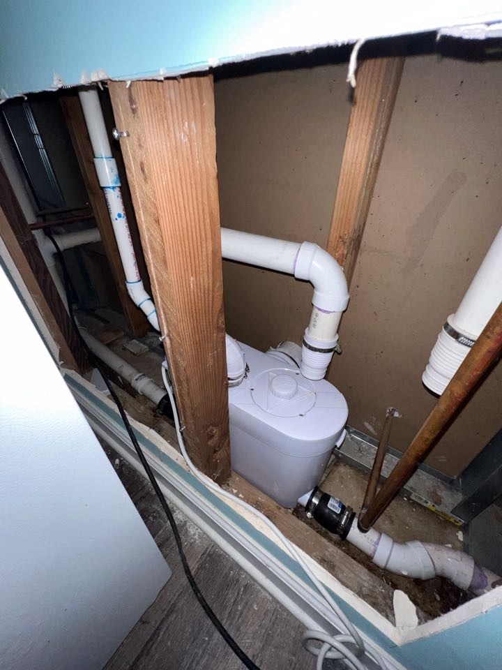 Replaced macerating pump in Beachwood NJ