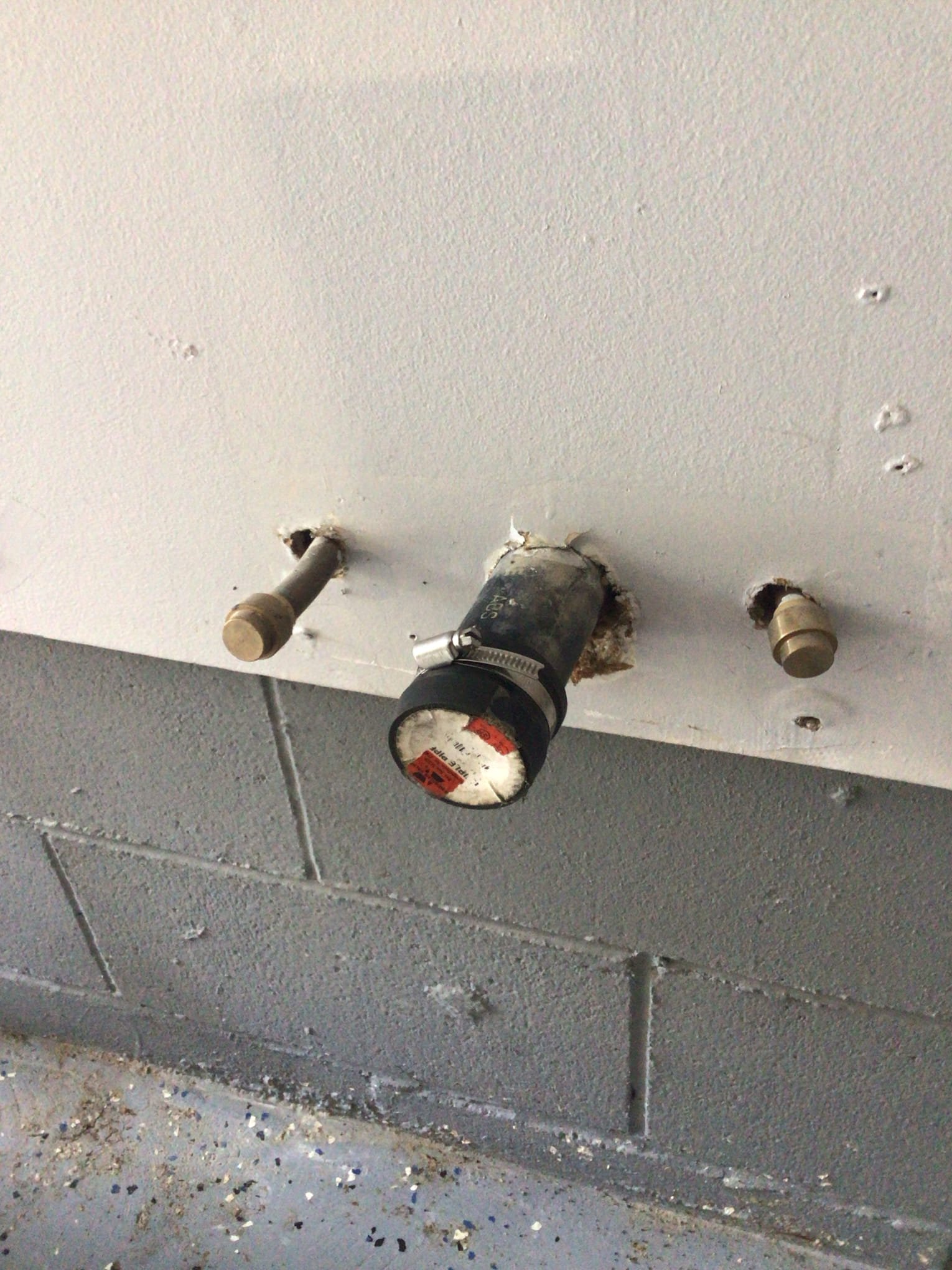 Arrived on site client stated she had a bad smell in the garage. Client had an open drain in the garage from what looked like was once for a slop sink. Cut and capped drain in the garage. 