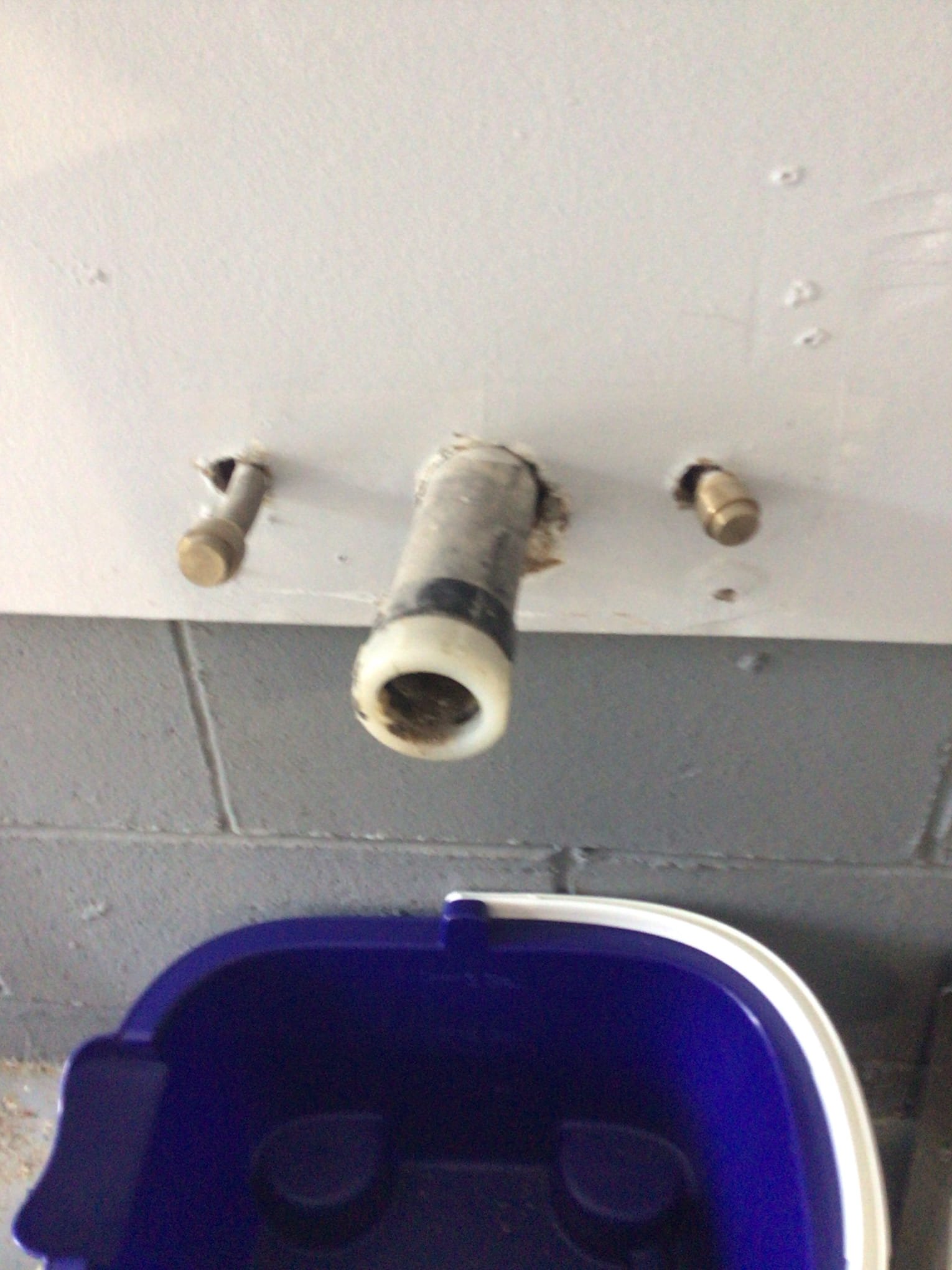 Arrived on site client stated she had a bad smell in the garage. Client had an open drain in the garage from what looked like was once for a slop sink. Cut and capped drain in the garage. 