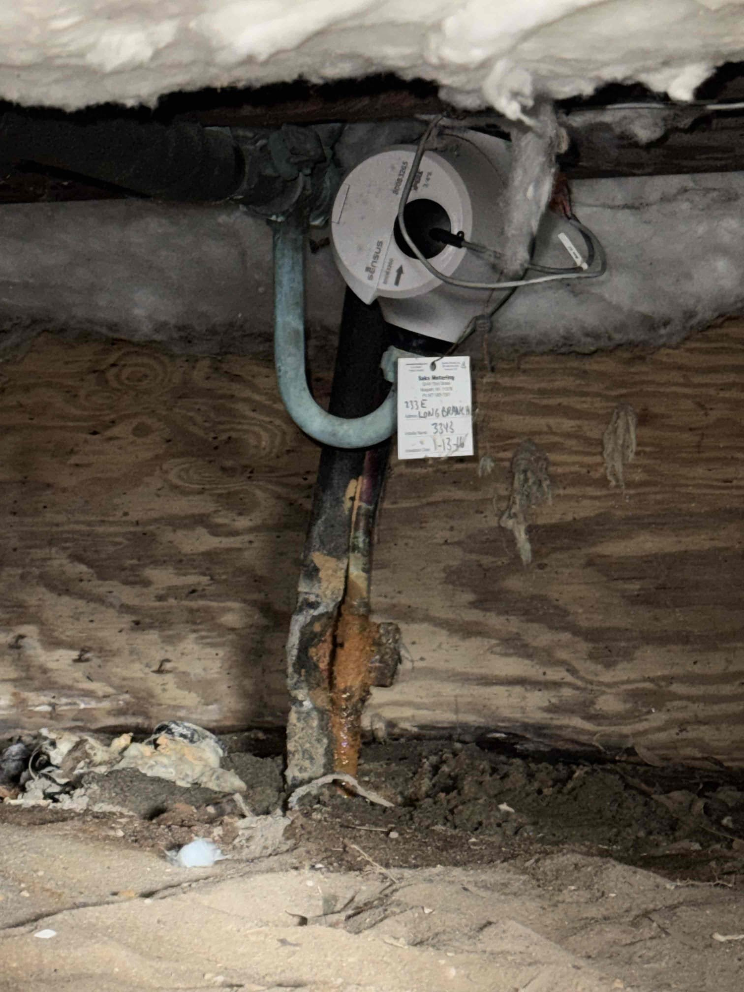 We will be returning to further assess the issue.