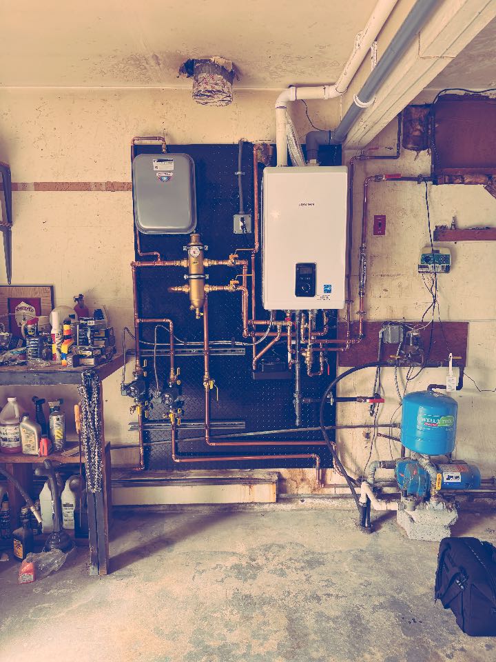 Install new Navien combi boiler in Lanoka Harbor, NJ