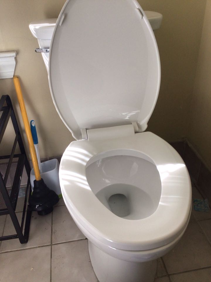 New toilet install in Toms River NJ