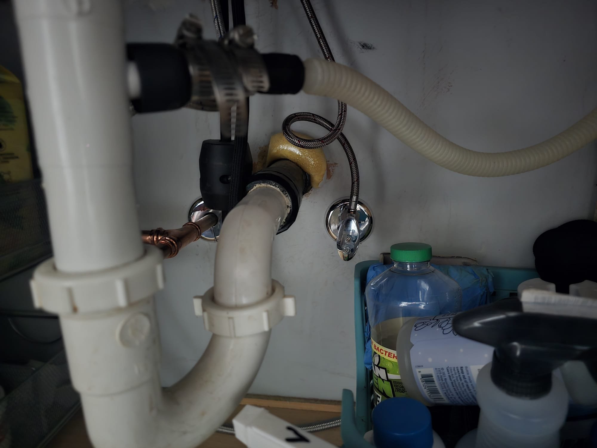 Arrived on site installed angle stops PRV and new expansion tank. Set pressure in home to 65 psi and also pumped up expansion tank to 65 psi. Tested all work and everything appears to be working order and there appears to be no leaks at this time. Collected payment through service finance.