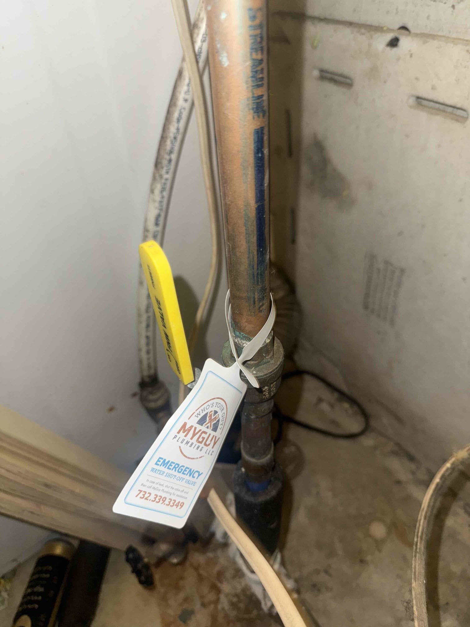 Pipe repair
Arrive to home for leaking in ceiling. Upon inspection found pinhole leak on 3/4 copper line. Customer also has tankless and should service annually. MyGuy supplied and installed material needed to fix leak on pipe. Turned water on and tested for leaks, there are none at this time.