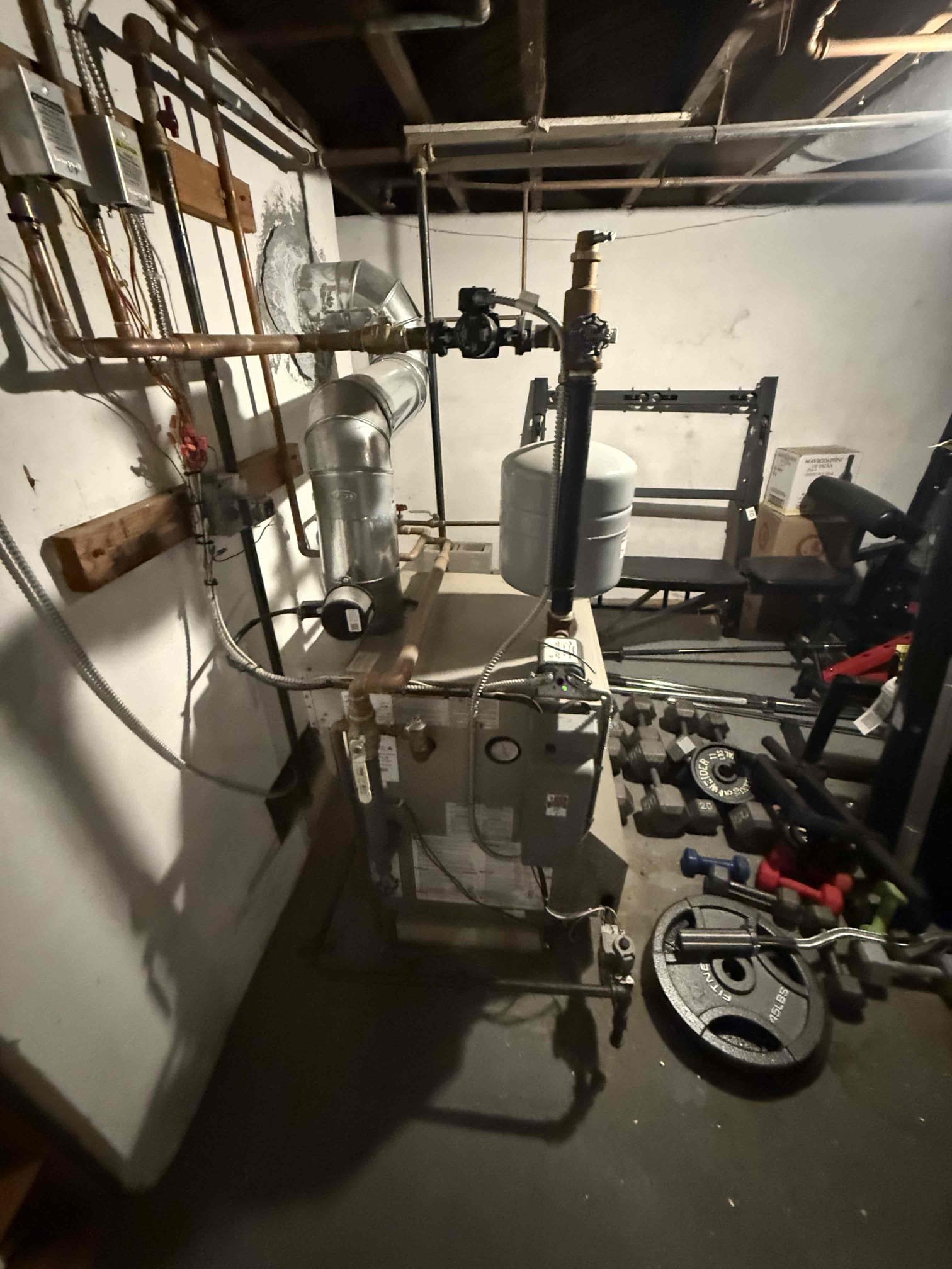 Arrived on site customer stated that they would like to have their tankless flushed, washing machine valve replaced, and clear a main line stoppage. Flushed tankless, replaced washing machine valve, and cleared stoppage, sent down camera and found that the house trap was clogged. Recommend replacing the house trap. Also found that one of the stacks has a leak on it and we will need to remove a section of cast iron and replace with pvc and also install a back water valve for the laundry standpipe pipe. Will return Wednesday to repair cast iron pipe and install back water valve. Collected payment for work performed today.