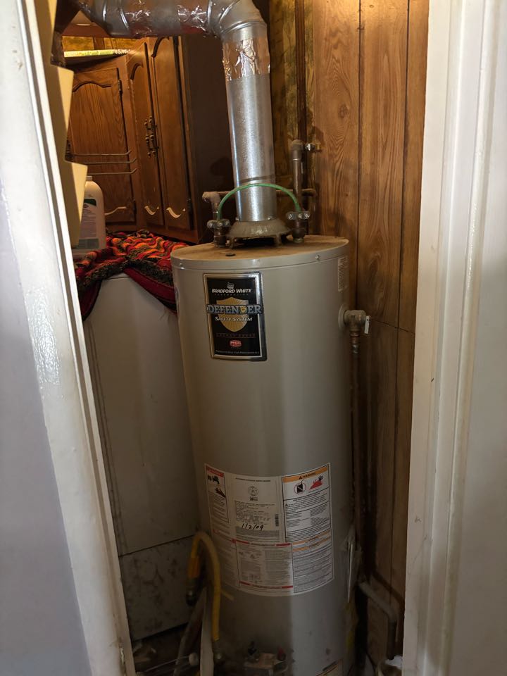 Provided options to replace water heater. Brick Township 08723