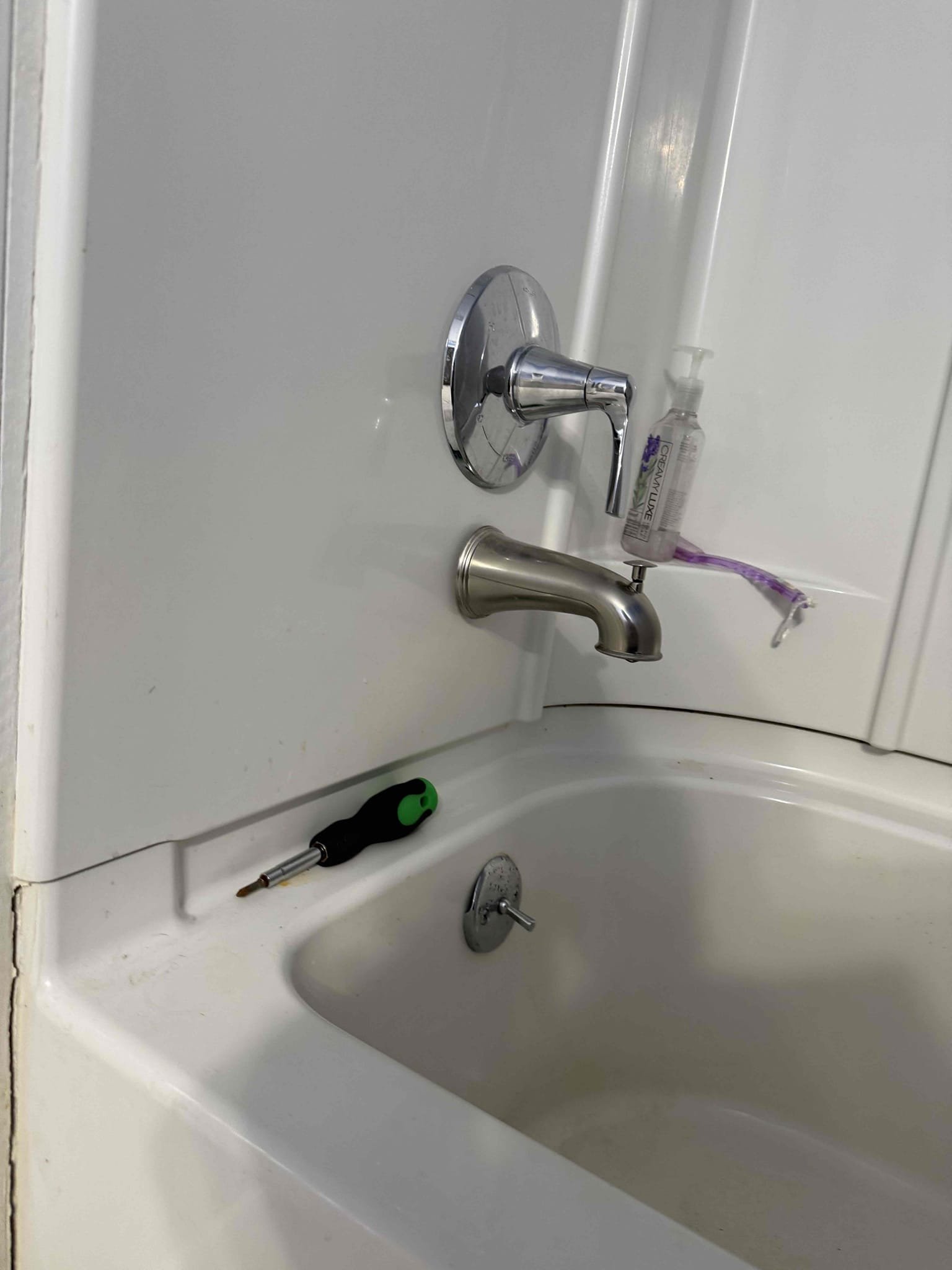 Customer stated that they smelt wet wood in their bathroom after inspecting we found that they are gaps in between the wall and where the shower wall meet that could be letting water into, Myguy plumbing recommends to have all states restoration to come out and assess what is going on, customer also stated that they have not used that tub in awhile. Myguy plumbing advised customer to run water in the tub every month to ensure that the trap won’t dry out. As of right now everything is working as should.