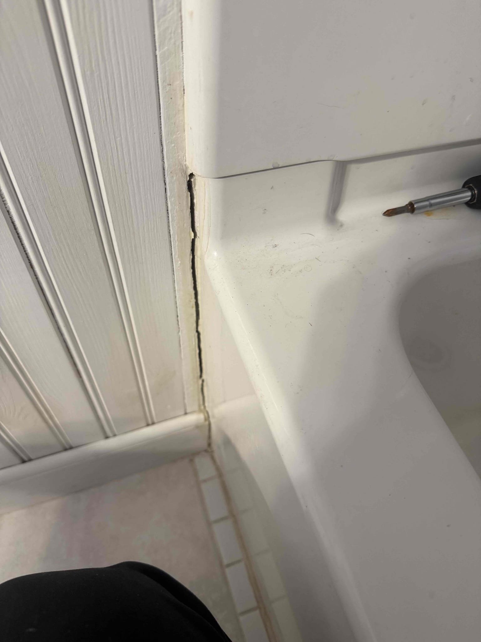 Customer stated that they smelt wet wood in their bathroom after inspecting we found that they are gaps in between the wall and where the shower wall meet that could be letting water into, Myguy plumbing recommends to have all states restoration to come out and assess what is going on, customer also stated that they have not used that tub in awhile. Myguy plumbing advised customer to run water in the tub every month to ensure that the trap won’t dry out. As of right now everything is working as should.
