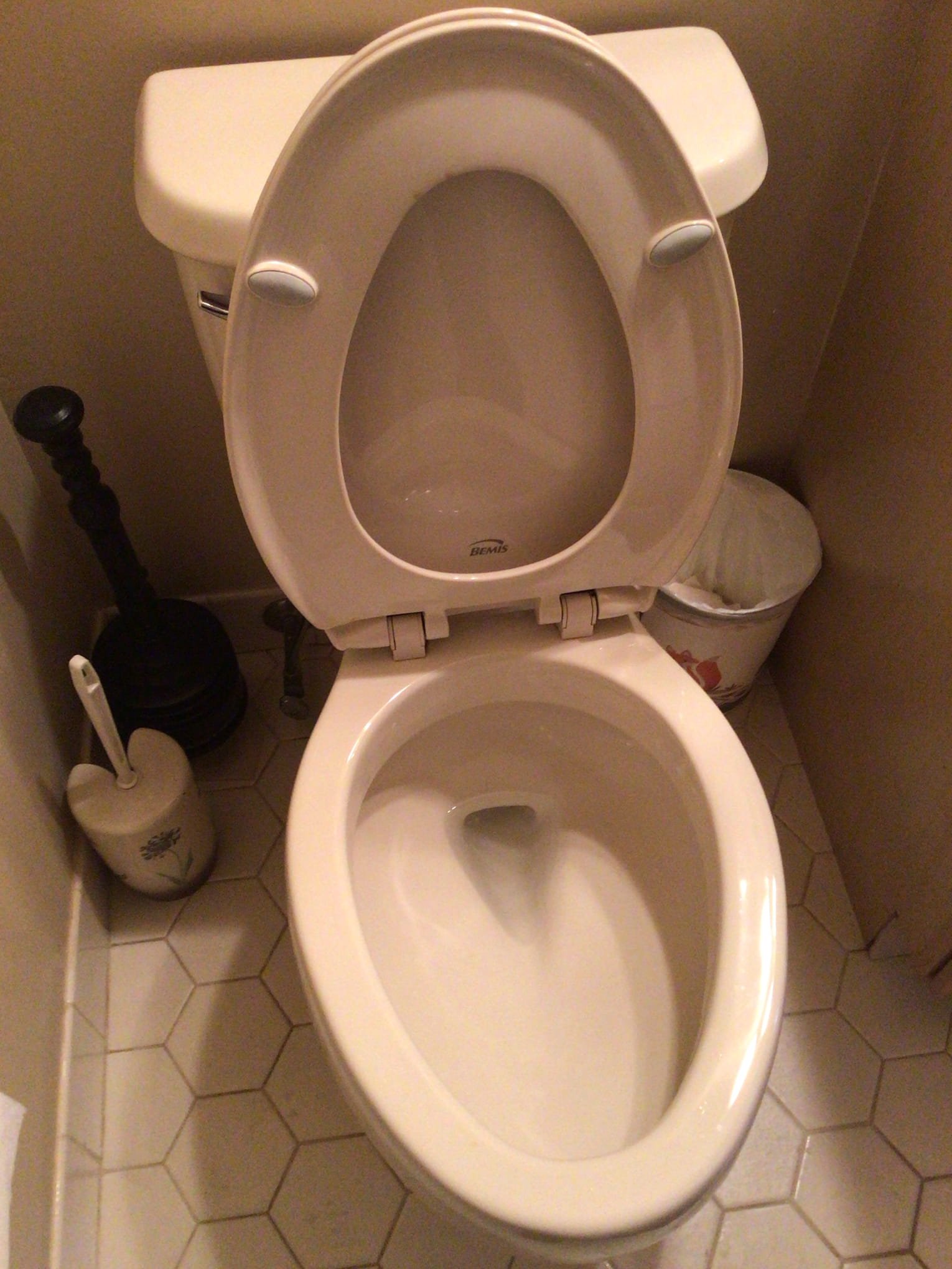 Arrived on site client stated his toilet was clogged and would like us to unclog it for him. Client stated he had issues with the toilet in the past but would still just like us to auger for today. Augered the toilet and flushed multiple times. Toilet is now flushing tabs it should.