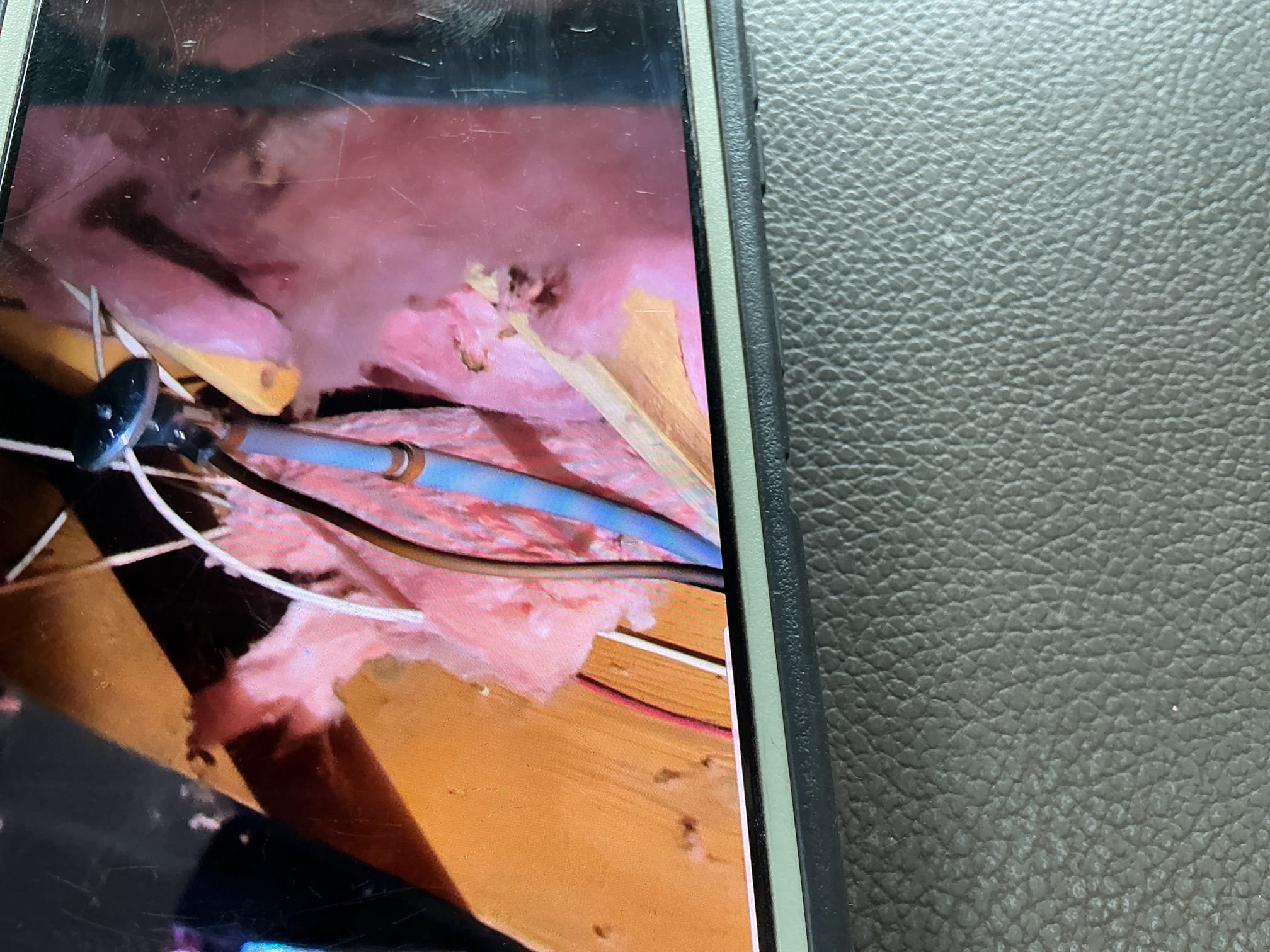 Arrived to the home, the water to the home is turned off due to the client attempting to replace the filter for the fridge. In doing so they created an active leak. I went into the crawlspace and located the existing ice maker valve. I advised to the client that the shut off valve for the ice maker just needs to be accessible not readily accessible. Customer would like options to relocate the shut off valve for the ice maker to behind the fridge. I provided options and at this time, the client would like me just to turn the valve off at this time. The home is turned back on and there are no leaks at this time. If client calls us back to relocate the valve, I will credit today’s diagnostic fee towards the cost of the work to be performed.