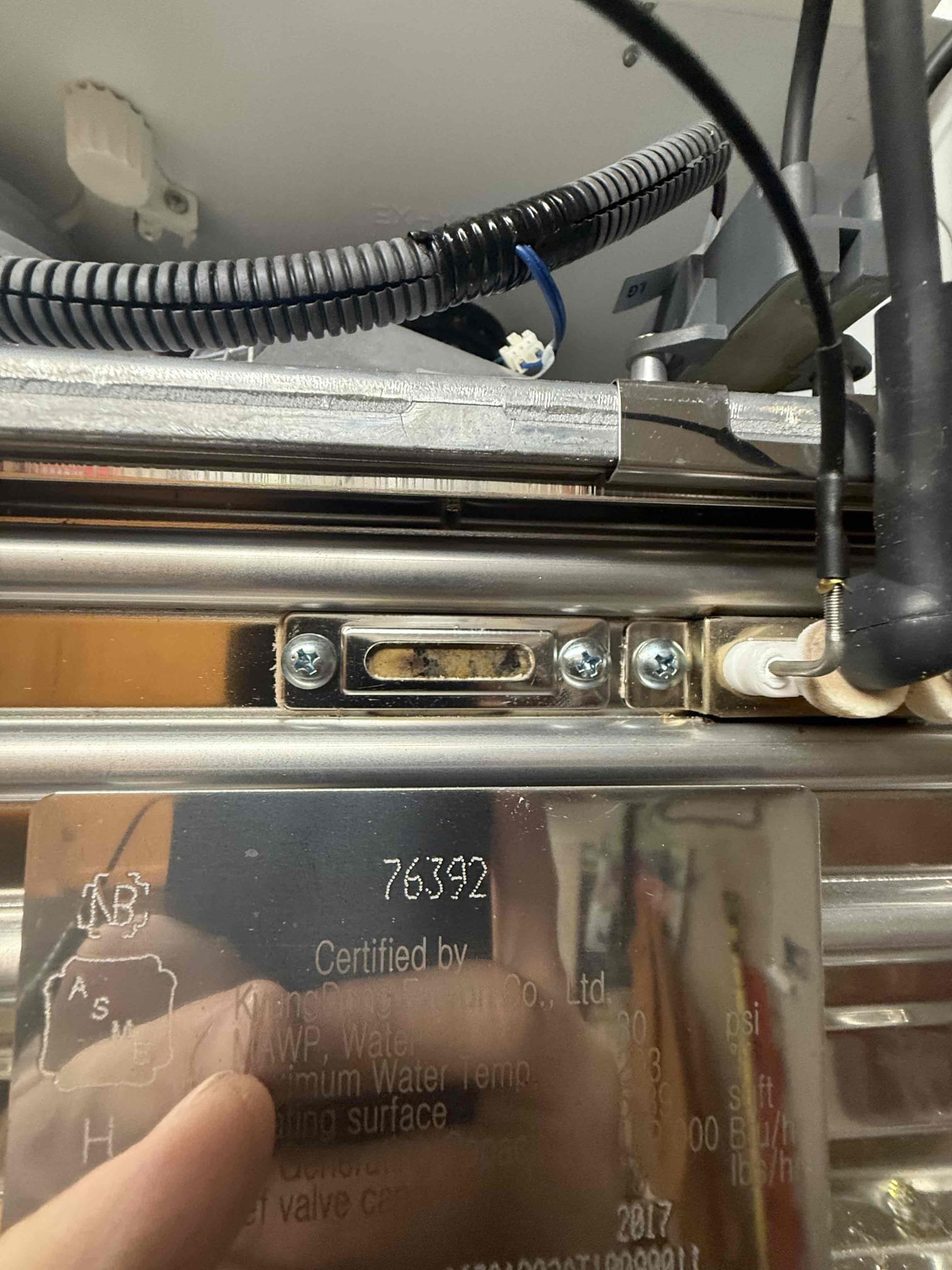 Arrived on site customer stated that their unit shorted out. Upon inspection found that the connector the the circulator pump had shorted and latex the wire harness and circulator pump, also blew a fuse. Contacted tech support and they recommend replacement of those items listed above in addition to repiping the exhaust termination because it is done improperly and can be the cause of this issue and replacing the vent collar assembly because that appears to be leaking as well. Collected for tech support and collect $100 down deposit and will order in Navien parts and will contact homeowner when they are in hand and we can get them on the schedule.