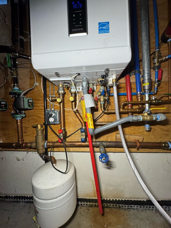 Repair on combination boiler in Howell, NJ.