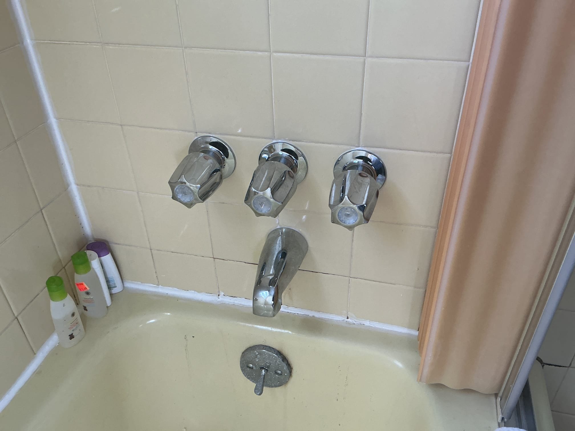 Arrived to the home for an active leak and the customer had turned the water off to the home. After a through evaluation I was able to determine that the cause of the leak is coming from the three handle shower valve. The existing tub spout failed due to a steady drip from the shower valve. With the tub spout broken it was leaking water in the wall creating the leak in the basement, also the stem unit on the hot side was leaking whenever the shower was turned on. I provided options and customer would like us just to repair the shower valve for today.

Disconnected and removed existing trim and stem units.
Supplied and installed new stem units and seats.
Secured my connections and turned the water back on to check for leaks.
There are no leaks at this time.
Caulked trim for client as well.

*Customer has requested a hard copy of the invoice mailed to their home.
*If client calls us back within 90days from today’s service, I will give half credit back towards replacement of shower valve.