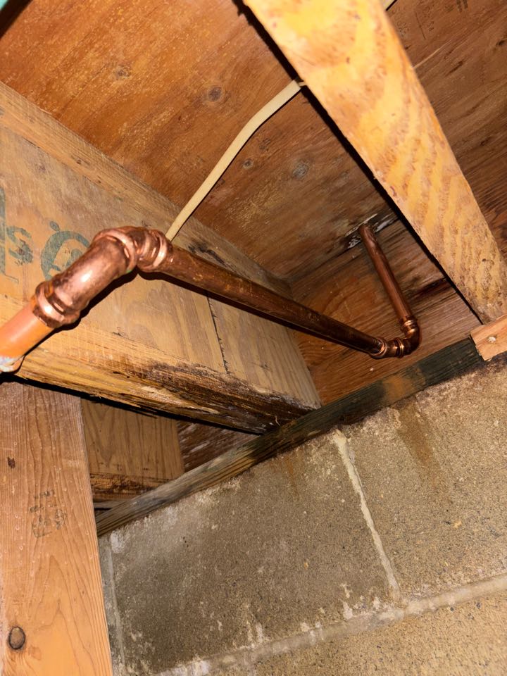 Repaired leak on copper line. Manahawkin, NJ 08050