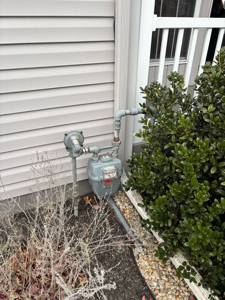 Provided options to install new gas line for fire place. Stafford Township, NJ 08050