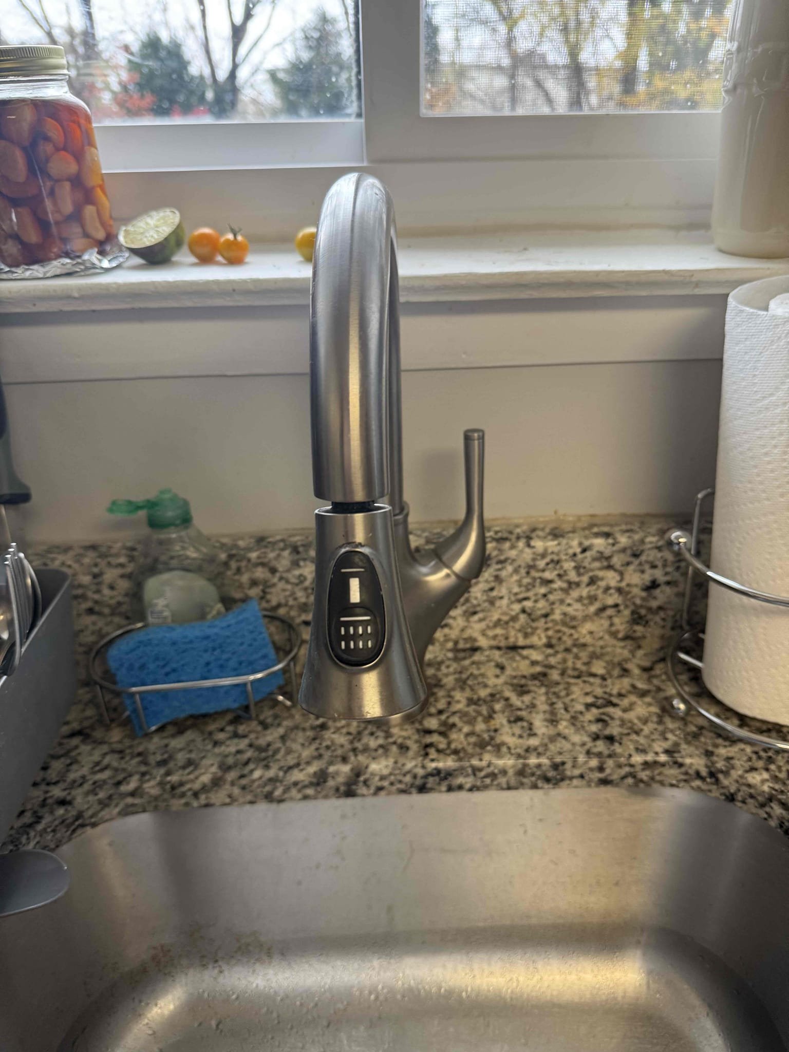 Customer stated that their face was loose, customer has a faucet that they bought. Myguy plumbing gave customer options to tighten existing faucet, or replace faucet. Customer would just like to replace faucet for today. There is no warranty for work performed today. After tightening up faucet everything appears to be working as should