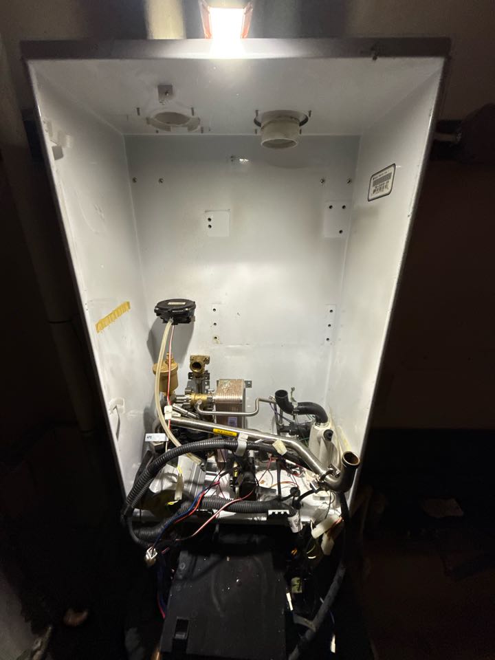 Installed new heat exchanger for a Navien in Tom’s river nj