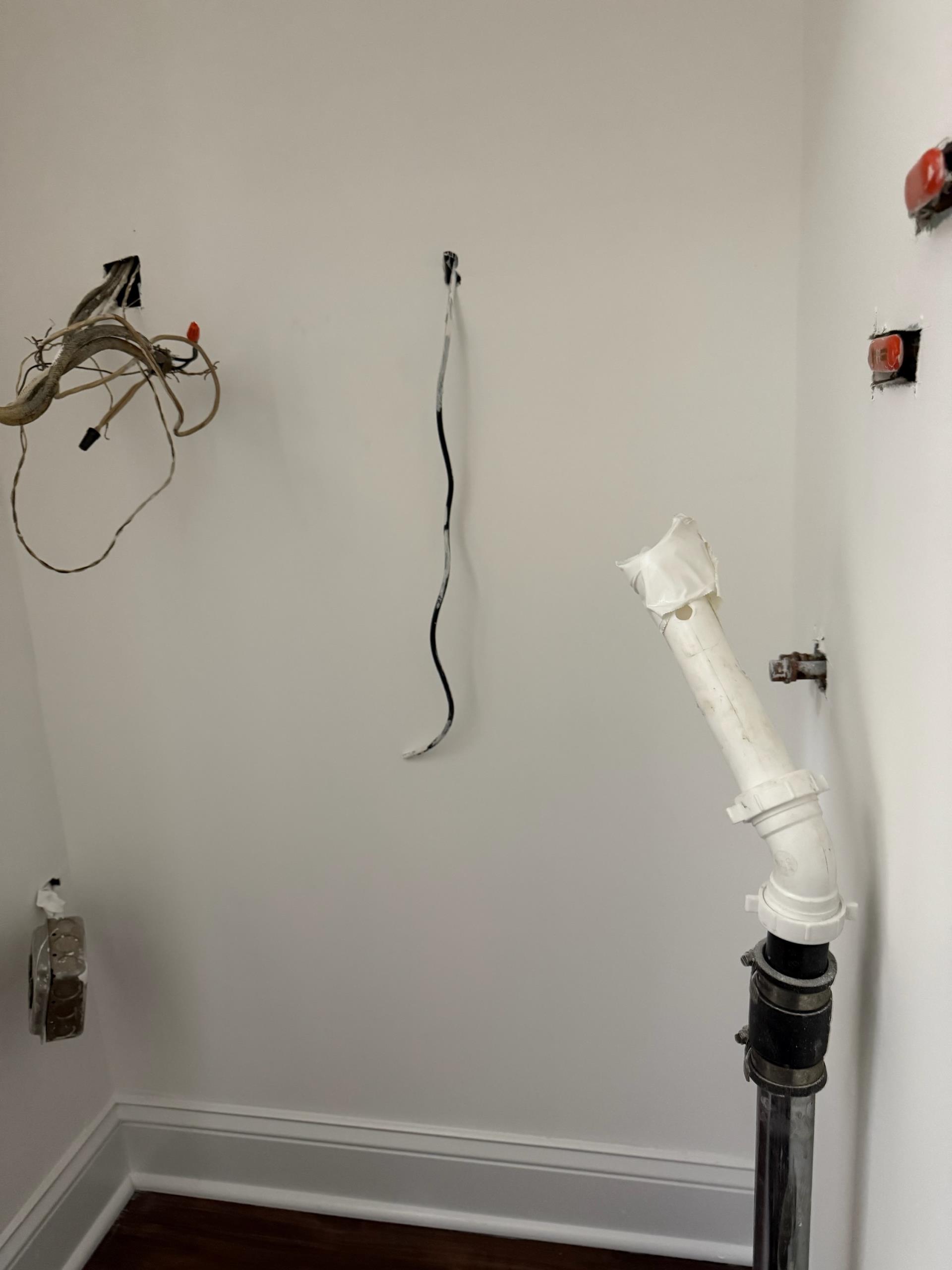 Arrives to home to hook up washer and add valves. While here gave customer option for a washer box to tuck away all piping. Customer decided to move forward with washer box. Will be back Friday to do the work. Collected $1391.60.