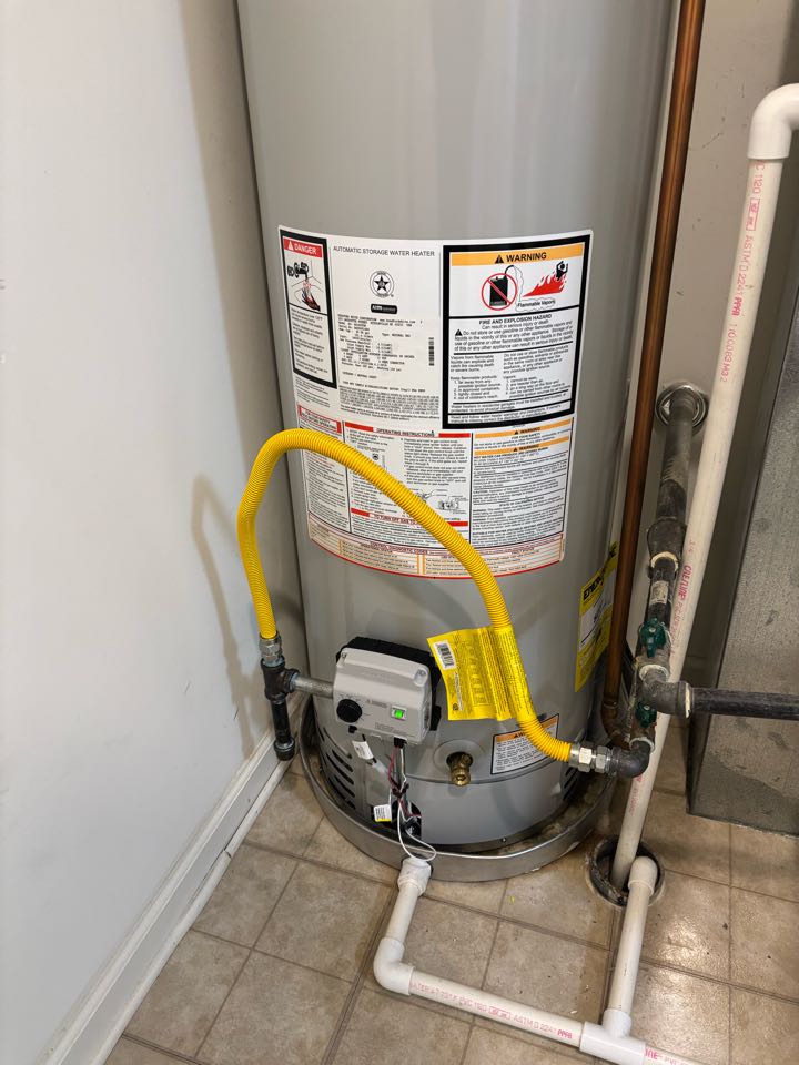 Replaced Bradford white water heater. Toms River, NJ 08753