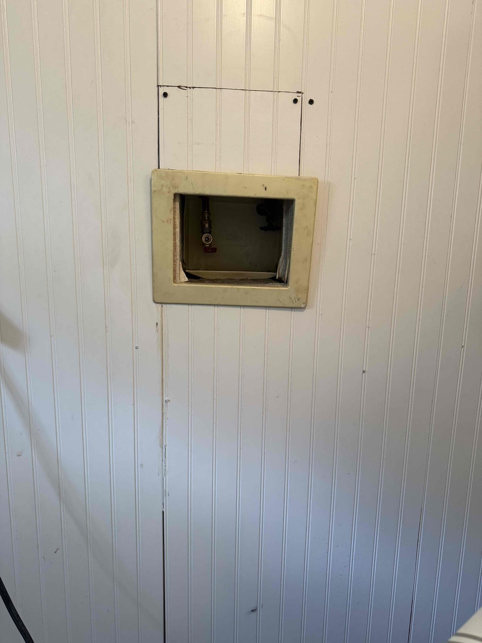 Arrived on site customer stated that they have washing machine hoses that are stuck on the pipe. Upon inspection found that we can try to remove them or recommend replacement. Customer would like to just have them removed. While removing the hot side valve snapped in the wall immediately shut water of to water heater and stopped the leak. Told customer as a courtesy we will replace the valve. Asked customer about water on the carpet and they stated that it is ok that they are going to use a vacuum to clean up and by signing this document we are not responsible for any water damage that could have possibly occurred. Installed new laundry valve on the hot side and and tested work and everything appears to be in working order and there appears to be no leaks at this time collected payment.