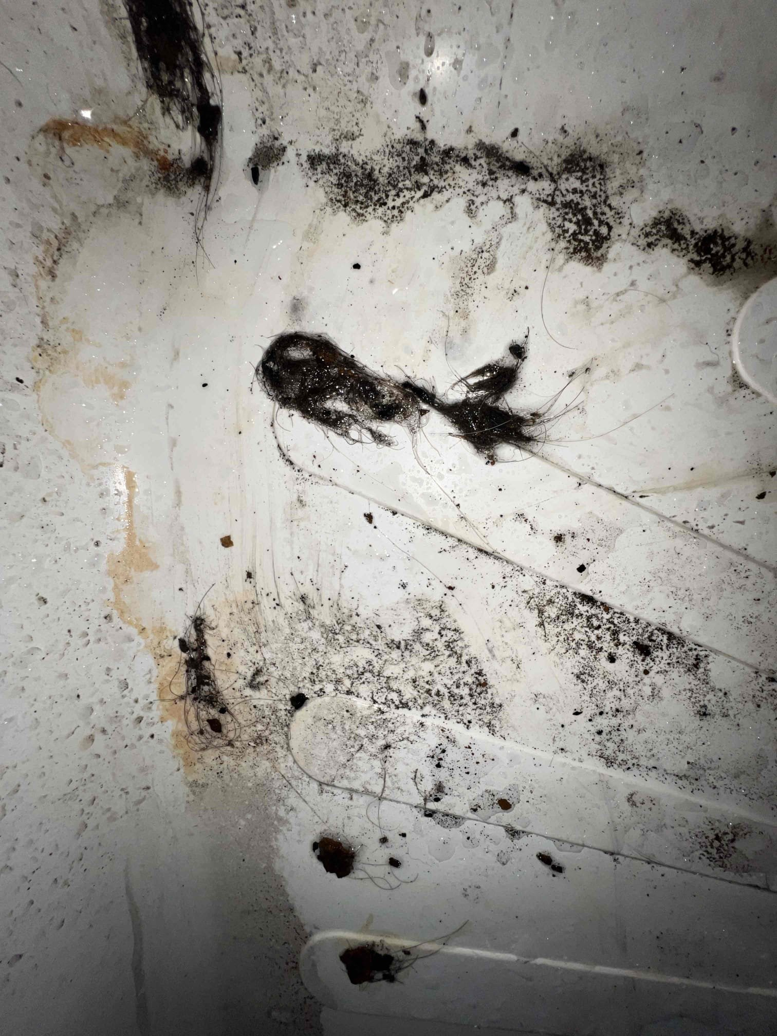 Arrived on site and client stated both his bath tub and shower were backed up. Snaked the master shower and the tub water in the other bathroom dropped. Blockage appeared to be caused by hair. Both tub and shower are draining as they should.