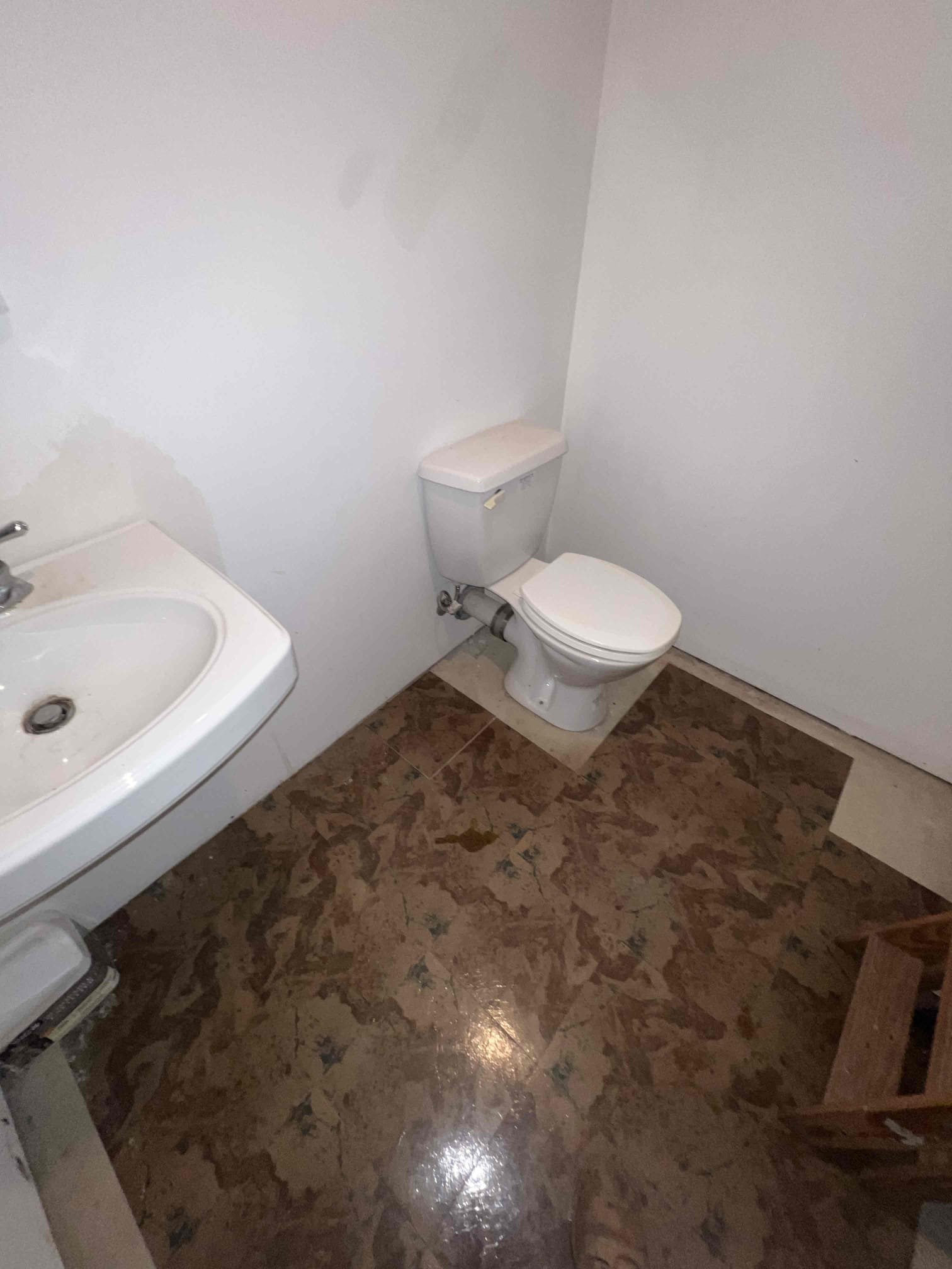 Arrived on site client stated his macerating pump was completely dead and has been there for around 17 years. Client has a 1/2 horsepower SaniFlo macerating pump and noticed that the 3/4 discharge was piped in wrong and will include the small repipe in the price to replace the pump. Will credit back 59 towards the work when client calls back to perform work.