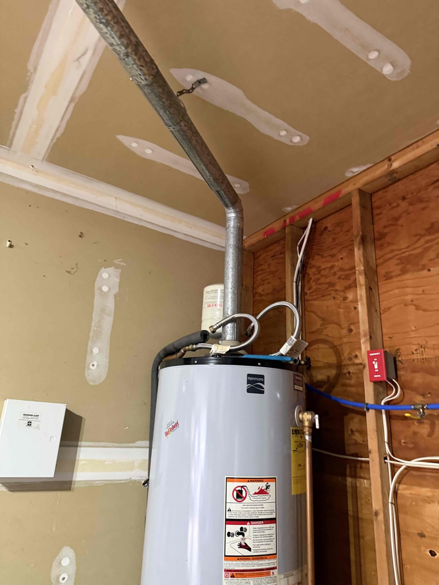 Arrived on site customer stated that their 15 year old water heater is leaking. Upon inspection found that the water heater will need to be replaced. Gave options on a 40 or 50 gal low Btu and customer would like to move forward with a 40. Installed new water heater brought up to code and tested all work and everything appears to be in working order and there appears to be no leaks at this time. Collected payment. Customer is responsible for scheduling inspection and paying permit fee.

34k 3” bvent 