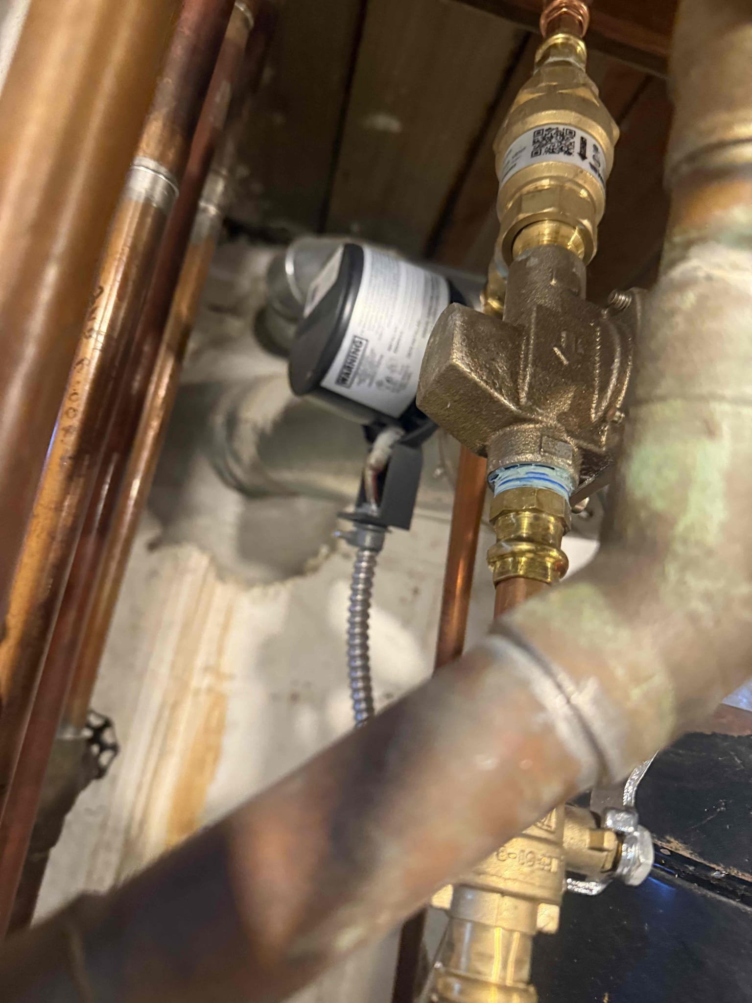 Arrived on site customer stated that they have no heat. Upon inspection found that the boiler is not firing. Contacted tech support and they stated that the control module and the blocked vent sensor has failed. Replaced sensor and control module and boiler is now operating as it should but found that the damper needs to be manually open indicating that the motor had failed. Replaced damper as well and everything now appears to be in working order and there appears to be no leaks at this time. Collected payment.