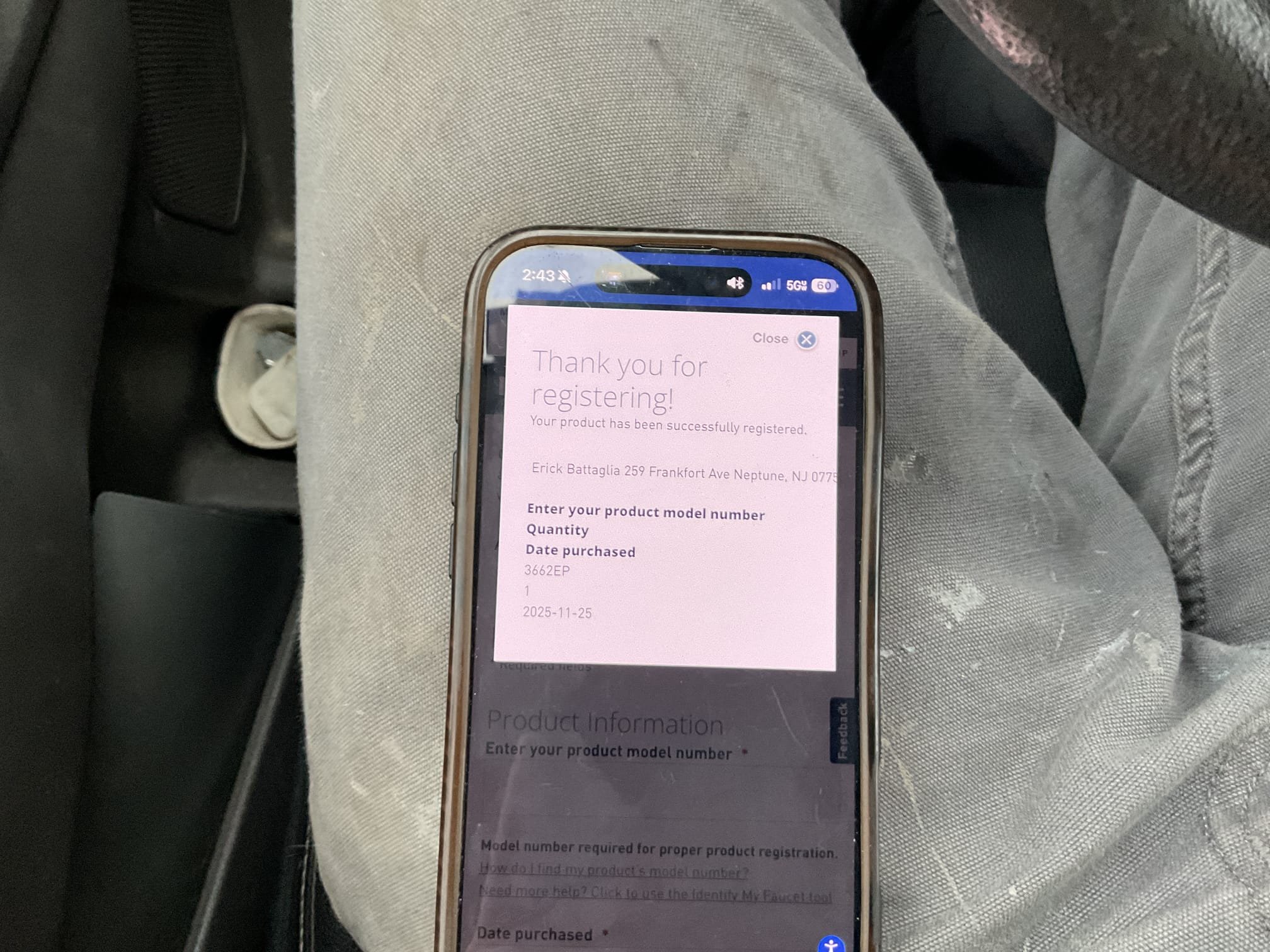 Arrived on site customer stated that they have a leaking tub spout. Upon inspection found that the threads for the tub spout had rotted out and the diverter on it was broken. Recommend replacement of the tub spout. Also found that there was a crack on the plastic housing for the shower head recommend replacement. Gave options and customer would like to move forward with replacement of both items, installed new shower head and tub spout. Tested all work and everything appears to be in working order and there appears to be no leaks at this time collected payment.

Customer also has a 3” vent coming off the water heater and ties into the furnace as well and it is not up to code and can cause issues with drafting. Recommend upgrading vent to 4” required by code. Gave options and customer would not like to move forward at this time.
