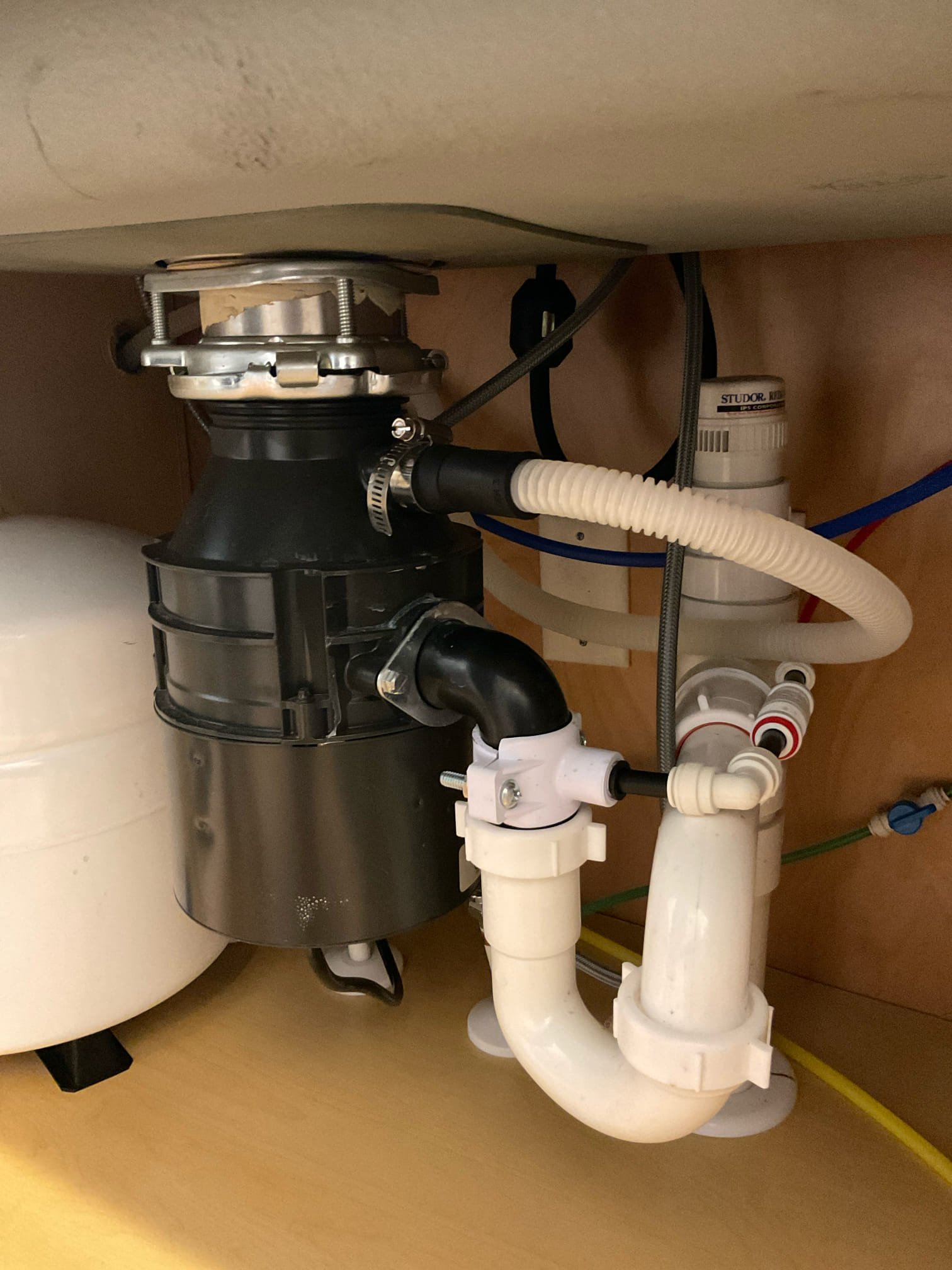Arrived on site client stated their garbage disposal was not working. Upon inspection we pressed the reset button and put ice down the disposal. Turned the disposal on and the disposal was working as it should. 