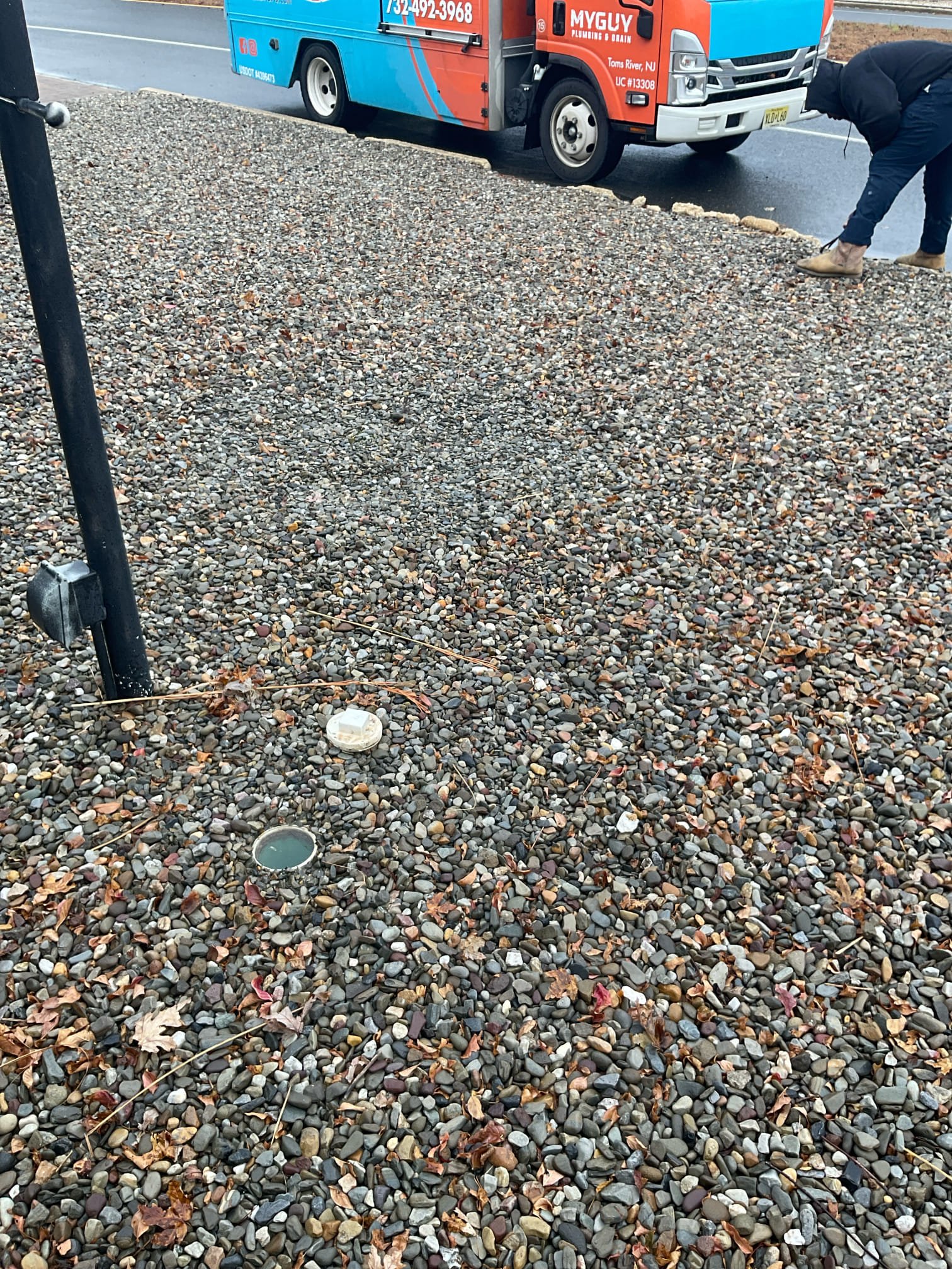 Arrived on site customer stated that both bathrooms on the first floor are not working properly and she’s hearing a weird sound from the shower. I then investigate both clean outs first clean out at the curb is dry so checked  clean out at house full to the top with water I then snaked main line clean out with 5/8 machine sent about 13ft  to open line open after about 25 mins of play with spot back and forth the water dropped and so did all of the fixtures inside two toilets and shower when water went down I can see what looks like a saddle on top of pipe it’s not properly done right ran the camera and it looks like asbestos pipe and it’s being chocked off and that’s why the toilet paper is getting stuck and clogging the line the line need to be replaced from clean out to clean also in the middle of the road there is a belly but clog wasn’t that far made it 60 ft to the town main 