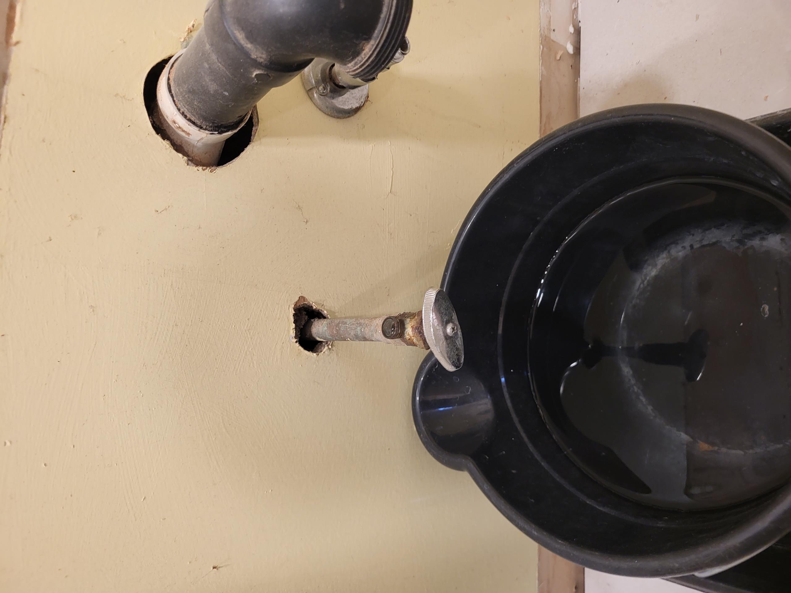 Arrived to the home, customer had recently had their countertops in their kitchen replaced with a new sink and would like up to do the plumbing underneath, customer had already installed the kitchen faucet. Also there is a valve in the laundry room for a utility sink that does not hold water either, when I arrived to the home customer had already shut off the water to the home due to another valve under the kitchen sink not holding water either. I provided options and customer would like to go through with the work quoted and become a member.

Supplied and installed new pvc pipe, fittings, tubular drainage and basket strainer under the kitchen sink.
Supplied and installed new one new shut off valve under the kitchen sink as well.
Secured all my connections and pressure tested the sink to check for leaks.
There are no leaks at this time.

Supplied and installed two new shut off valves under the utility sink location.
Capped off sewer line to prevent sewer gases from entering the home.
S