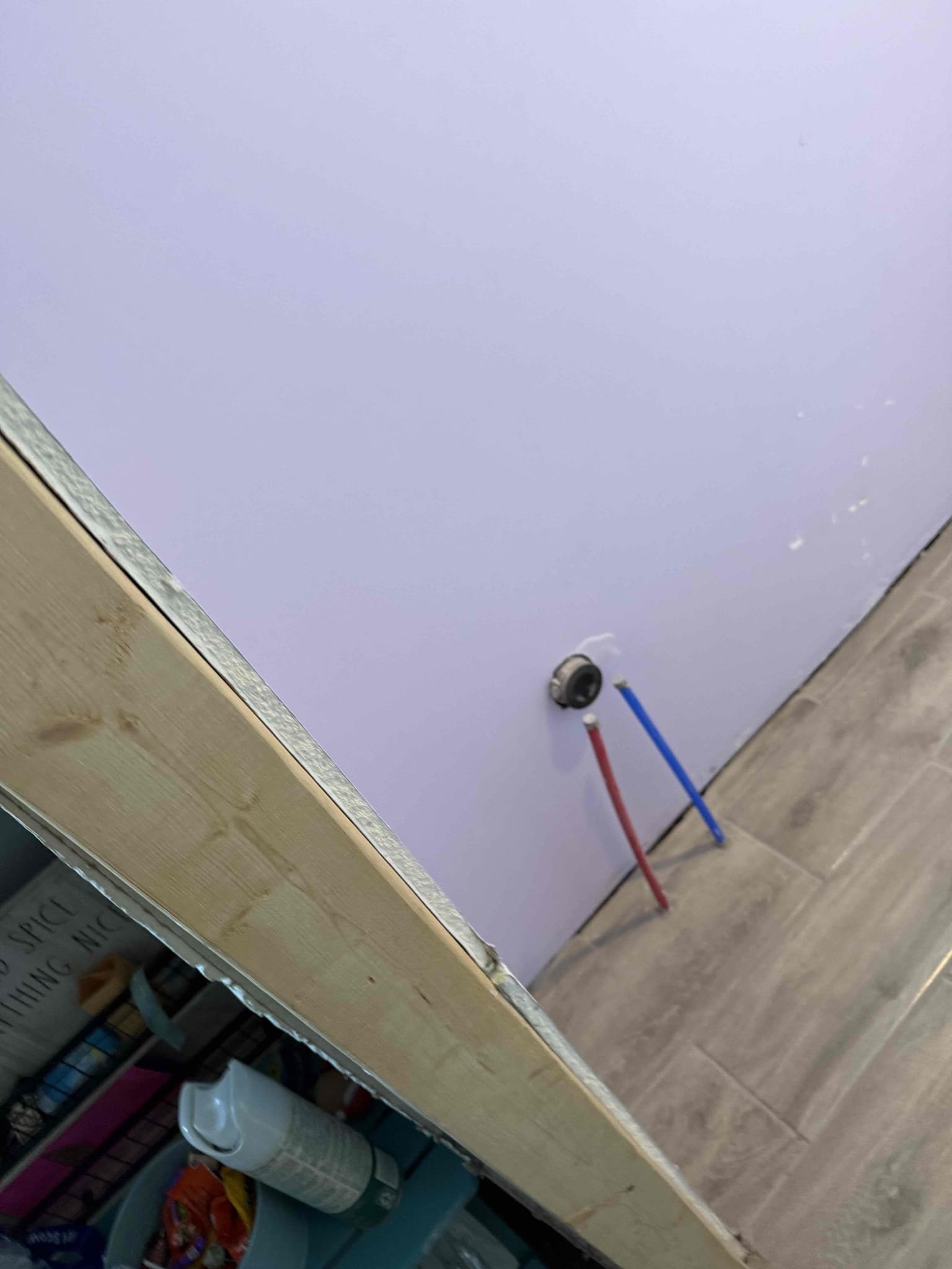 Arrived on site customer stated that they are remodeling their bathroom and would like to have the toilet installed, hose bib under vanity, faucet, drainage, shut off valves and trim installed. Gave options for customer supplied and us supplying. Customer would like to speak with wife before making a decision. Collected diagnostic fee and will credit towards work quoted today.