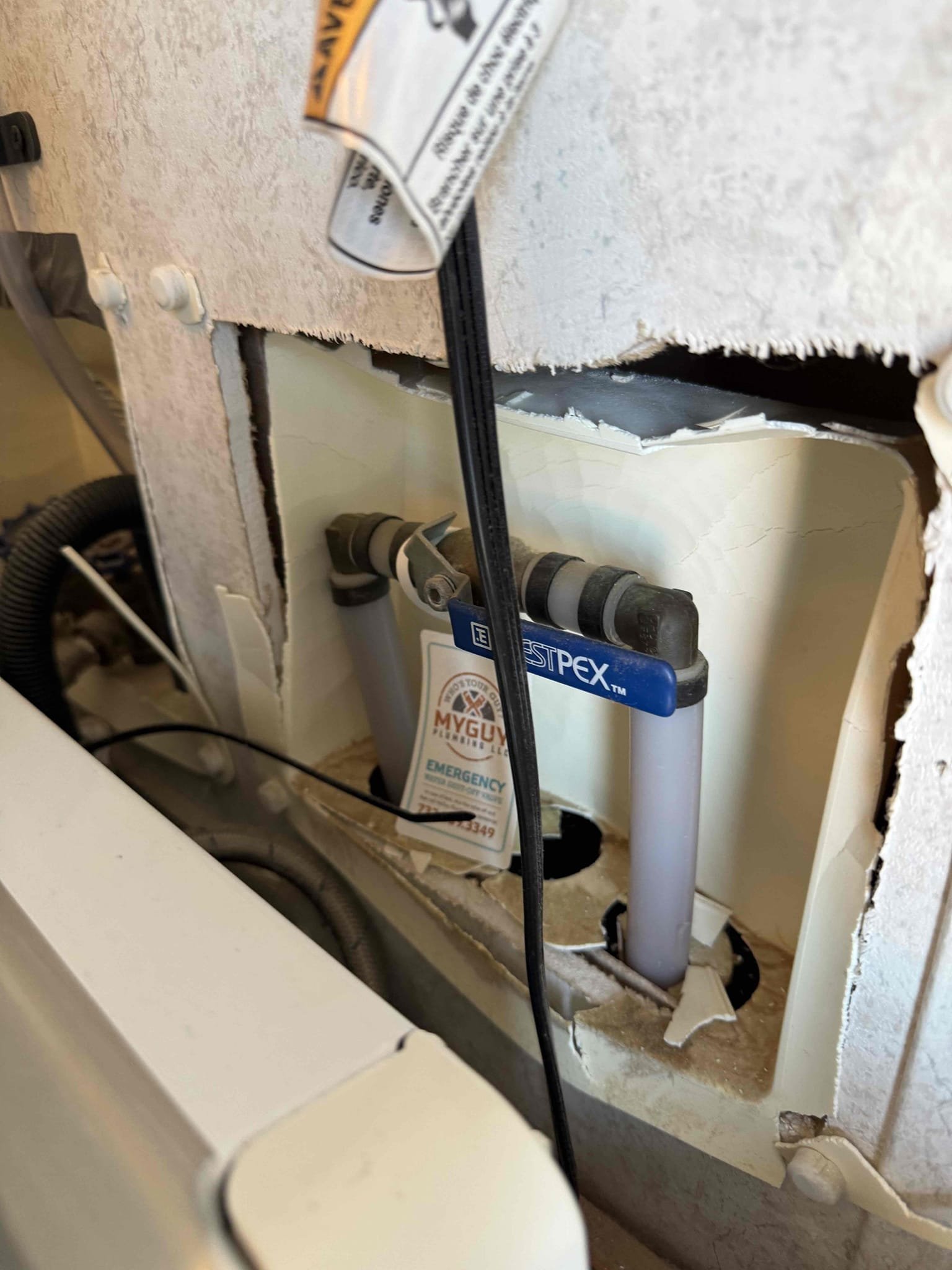 Arrived on site to complete customer annual home inspection, after inspection, we wrote up estimates on what we found, customer would like to move forward with all work. Myguy plumbing will return on Thursday to complete work, myguy plumbing Collected a 500 dollar down deposit.